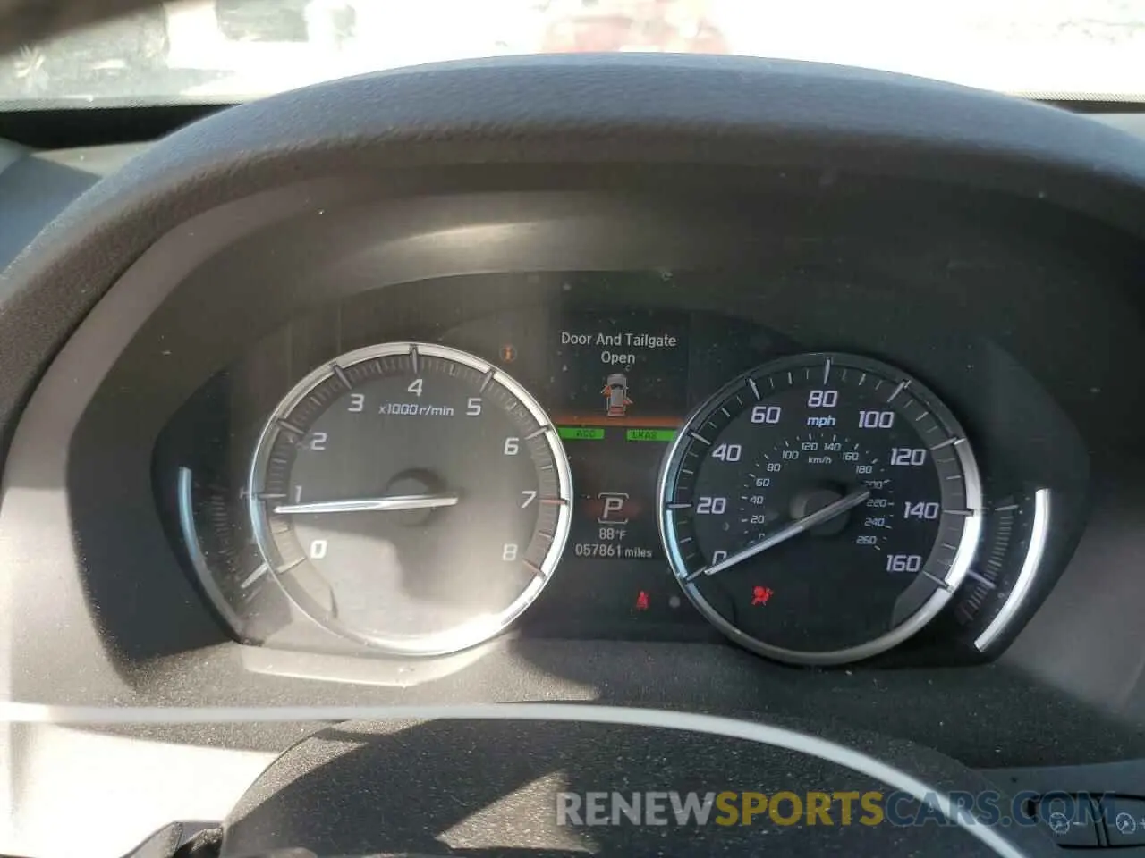 9 fotografías del automóvil dañado 5J8YD3H39LL014362 ACURA MDX 2020