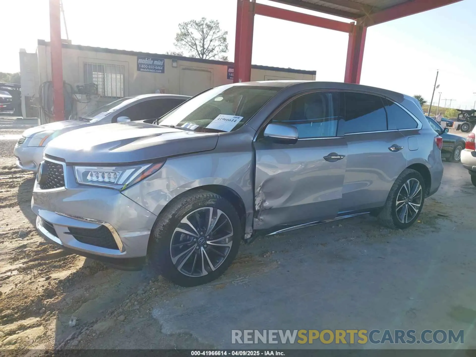 6 fotografías del automóvil dañado 5J8YD3H50LL005535 ACURA MDX 2020
