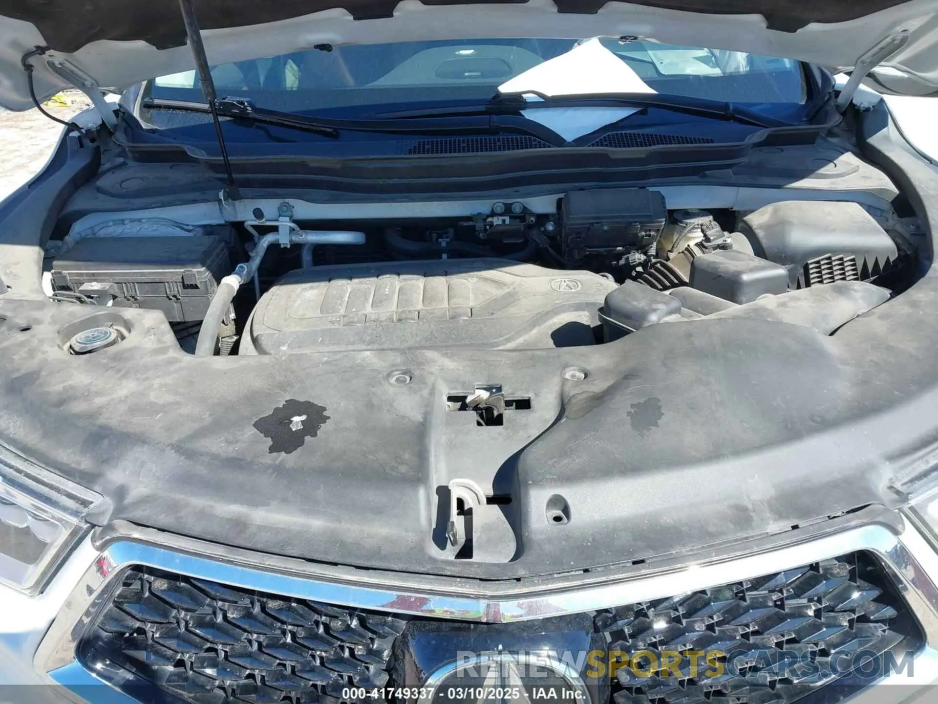 10 fotografías del automóvil dañado 5J8YD3H50LL012887 ACURA MDX 2020