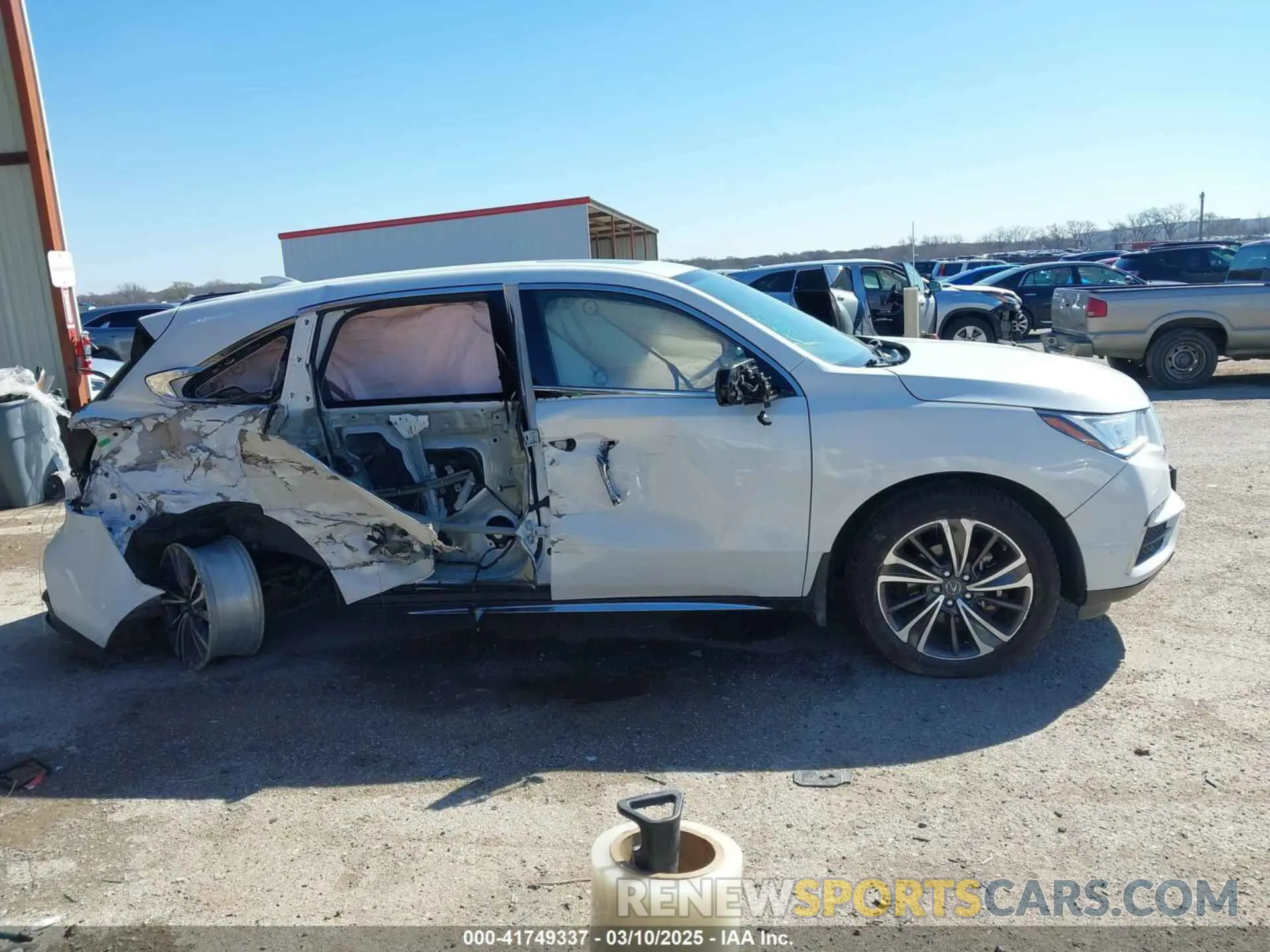 13 fotografías del automóvil dañado 5J8YD3H50LL012887 ACURA MDX 2020