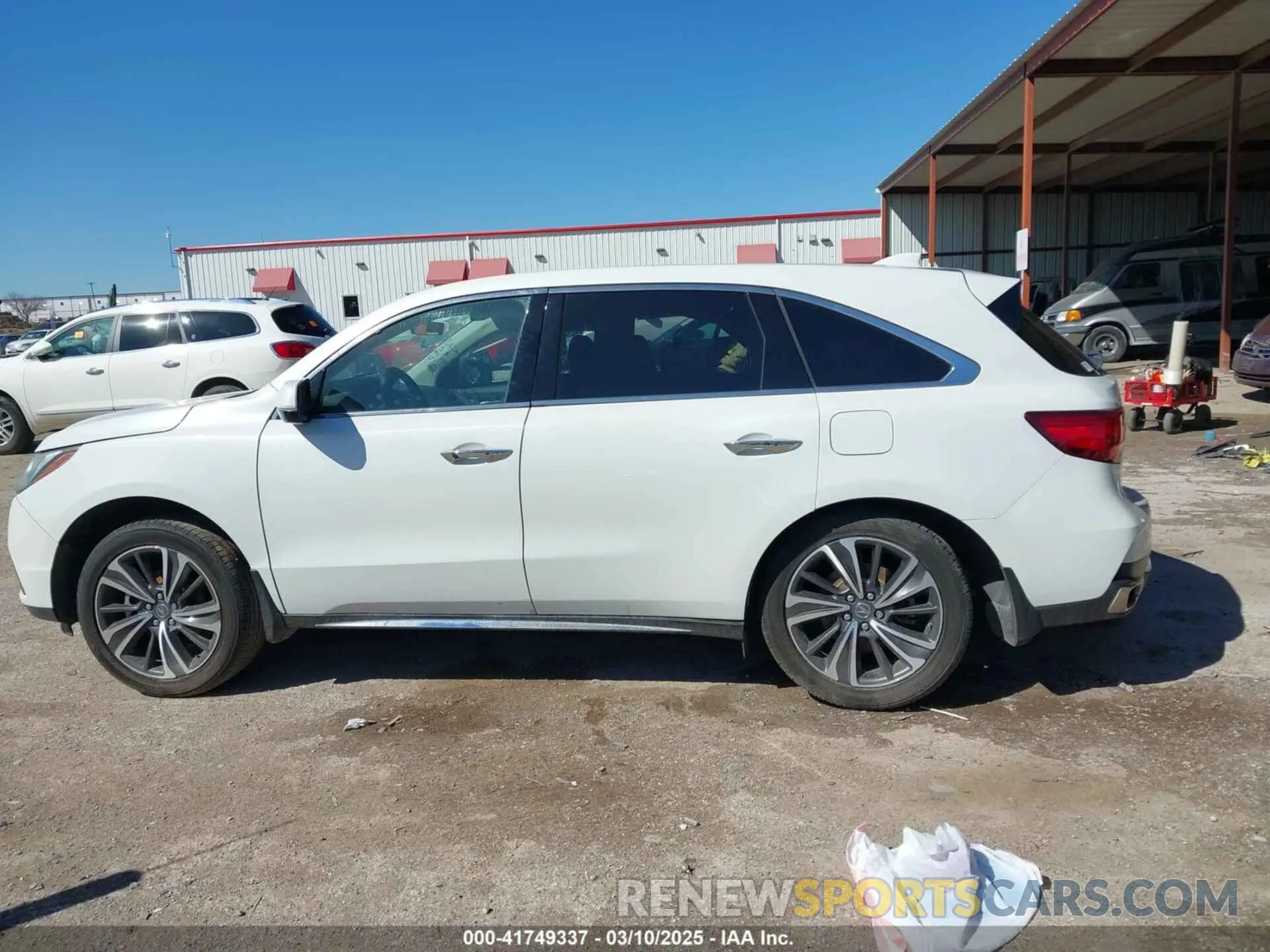 14 fotografías del automóvil dañado 5J8YD3H50LL012887 ACURA MDX 2020