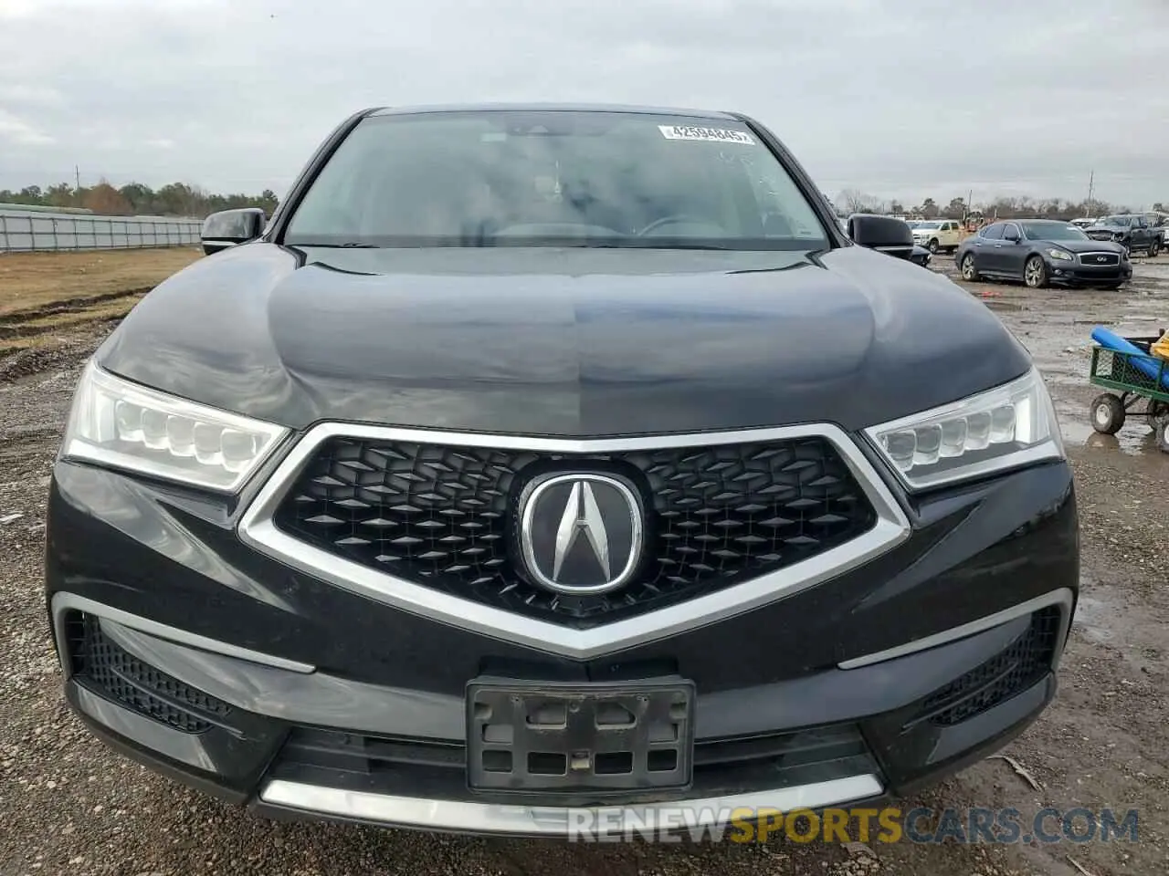 5 fotografías del automóvil dañado 5J8YD3H53LL006243 ACURA MDX 2020