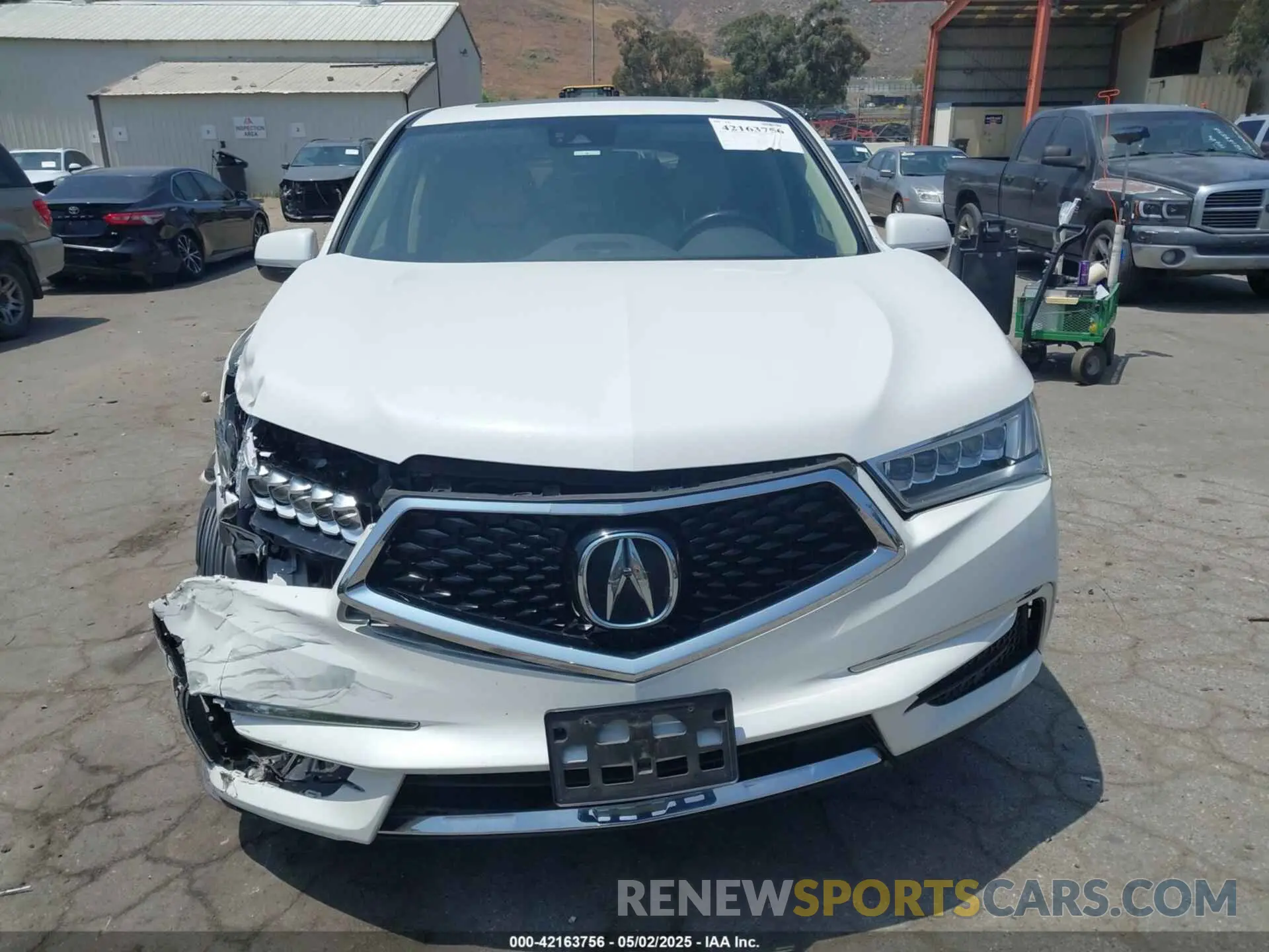 12 fotografías del automóvil dañado 5J8YD3H54LL001794 ACURA MDX 2020