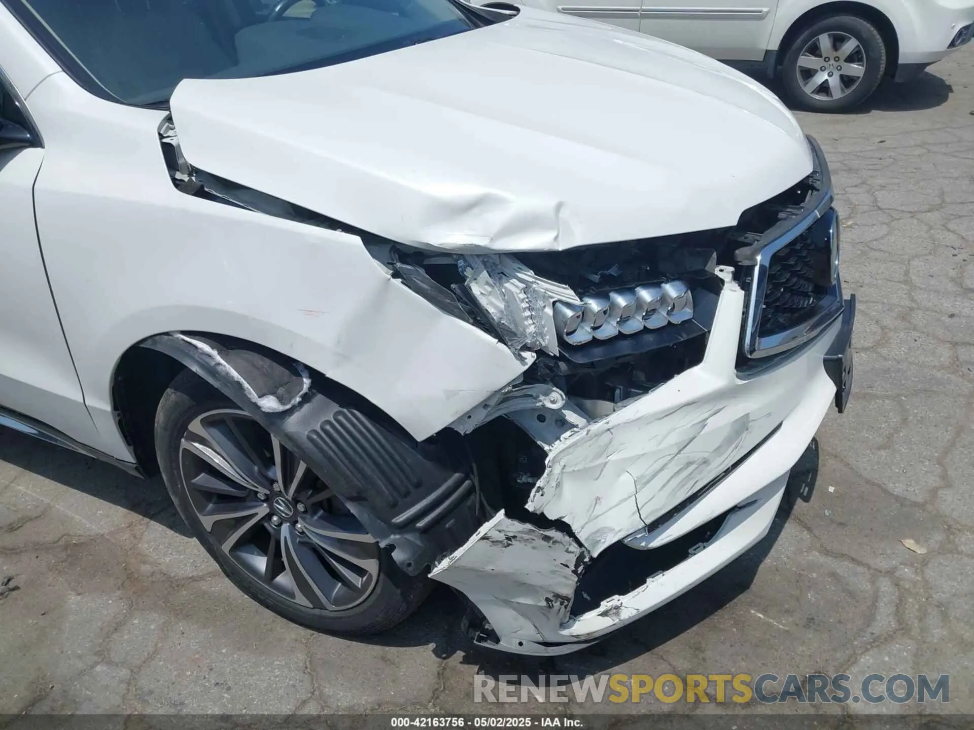 17 fotografías del automóvil dañado 5J8YD3H54LL001794 ACURA MDX 2020