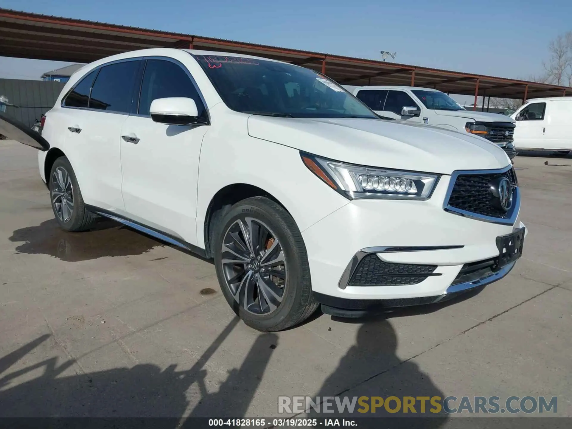 1 fotografías del automóvil dañado 5J8YD3H56LL008570 ACURA MDX 2020