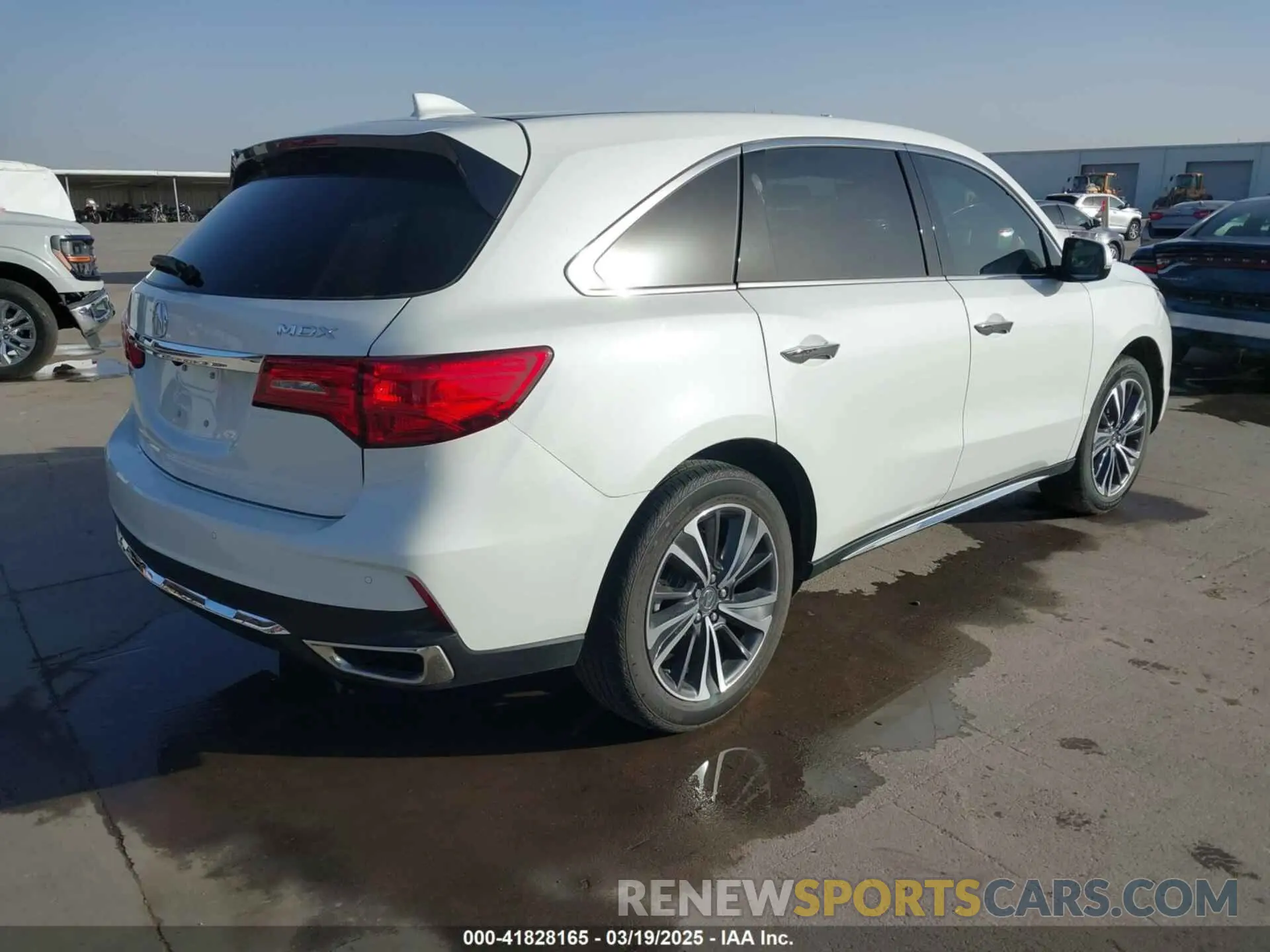 4 fotografías del automóvil dañado 5J8YD3H56LL008570 ACURA MDX 2020
