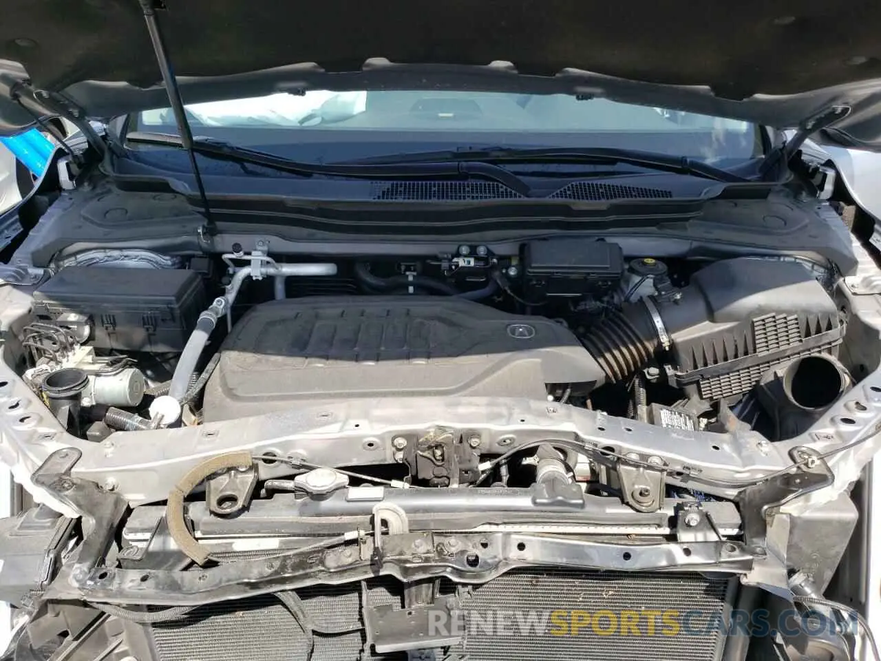 12 fotografías del automóvil dañado 5J8YD3H57LL012160 ACURA MDX 2020