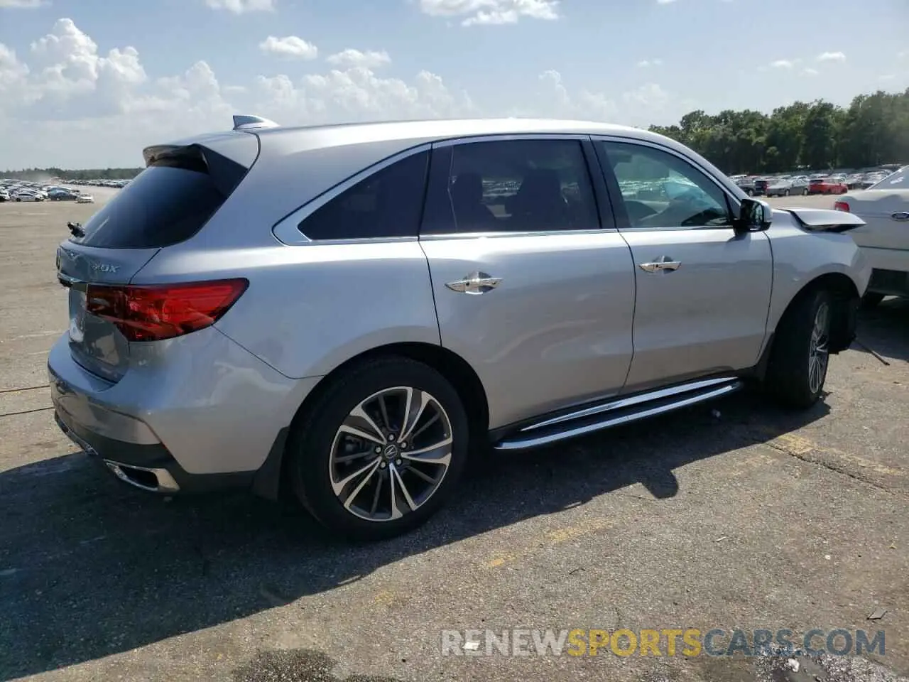 3 fotografías del automóvil dañado 5J8YD3H57LL012160 ACURA MDX 2020