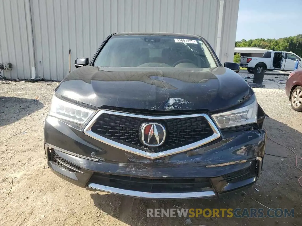 5 fotografías del automóvil dañado 5J8YD3H59LL018154 ACURA MDX 2020