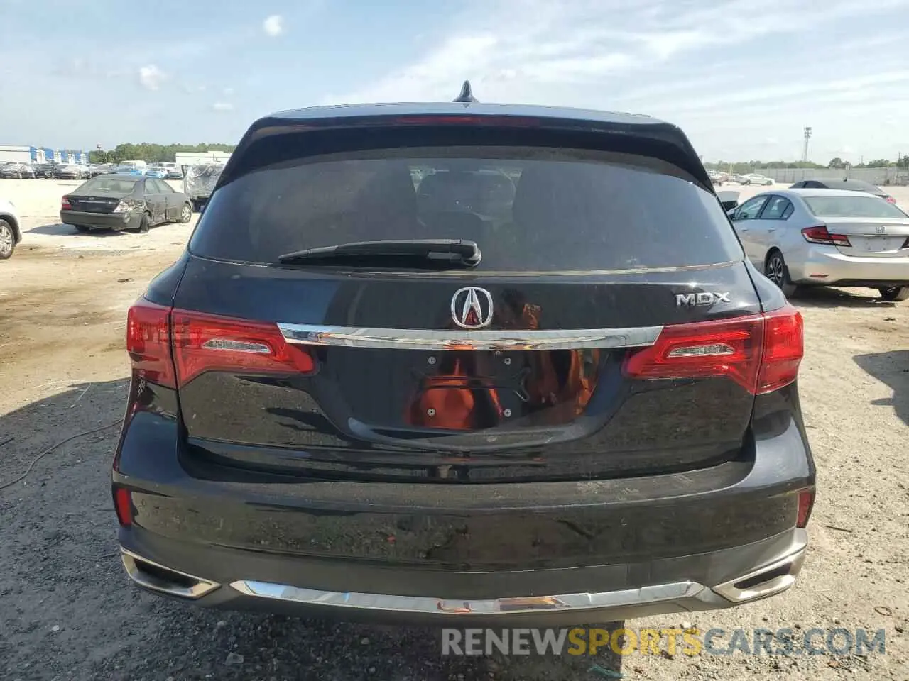 6 fotografías del automóvil dañado 5J8YD3H59LL018154 ACURA MDX 2020