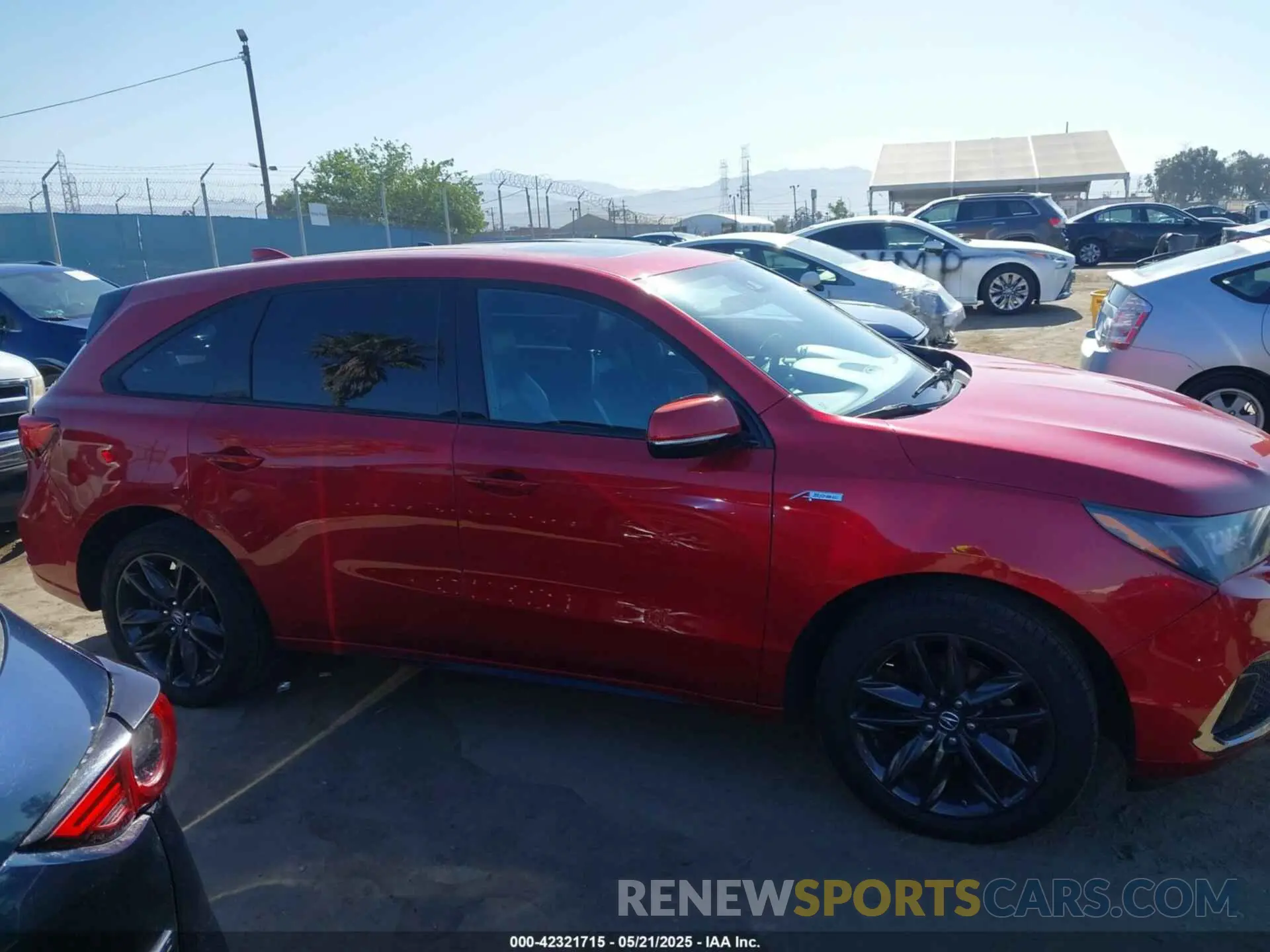 13 fotografías del automóvil dañado 5J8YD4H03LL025126 ACURA MDX 2020
