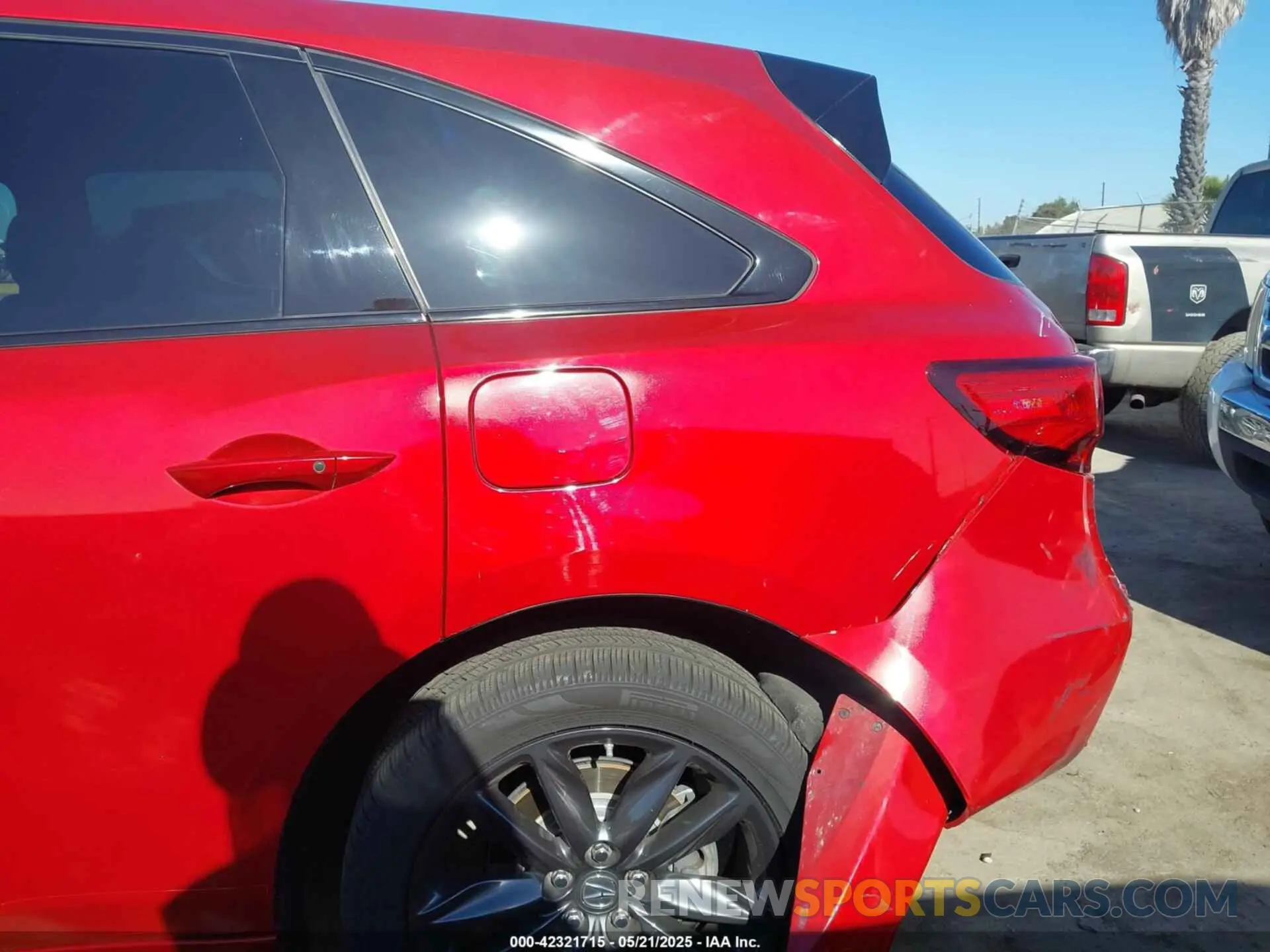 6 fotografías del automóvil dañado 5J8YD4H03LL025126 ACURA MDX 2020