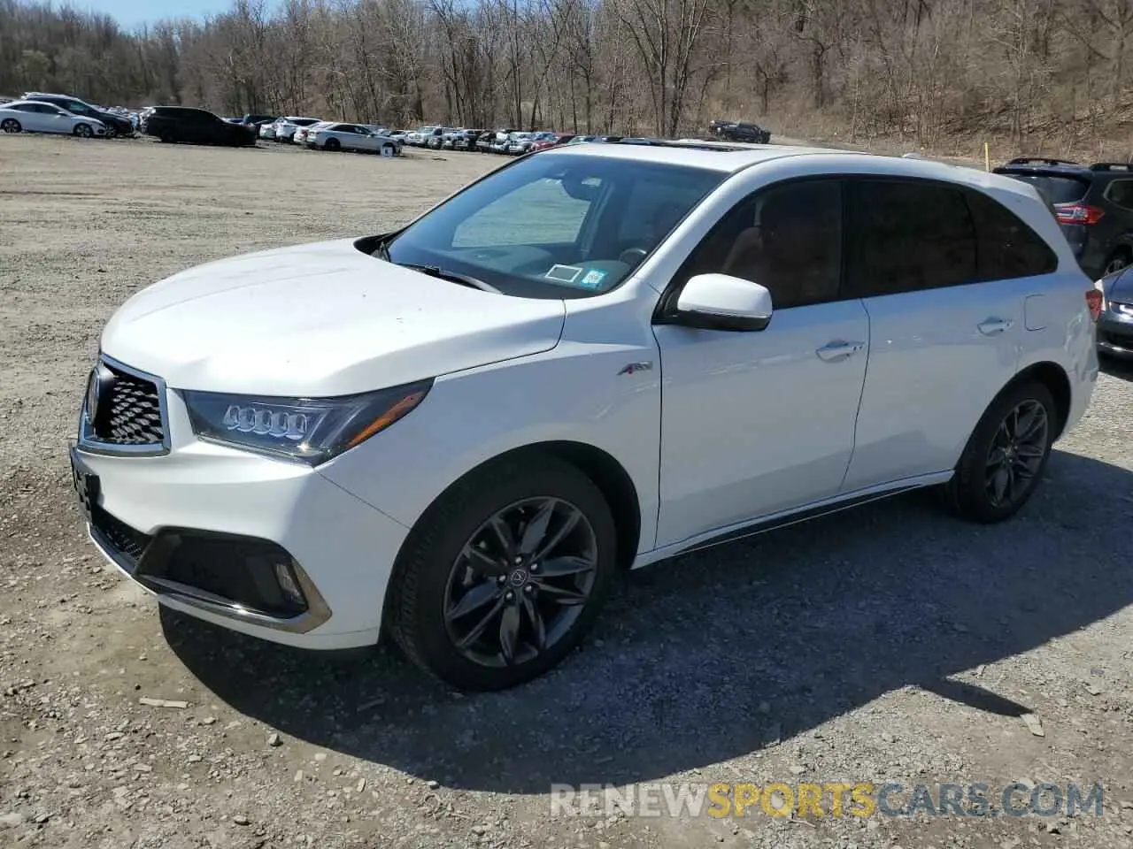 1 fotografías del automóvil dañado 5J8YD4H05LL032501 ACURA MDX 2020