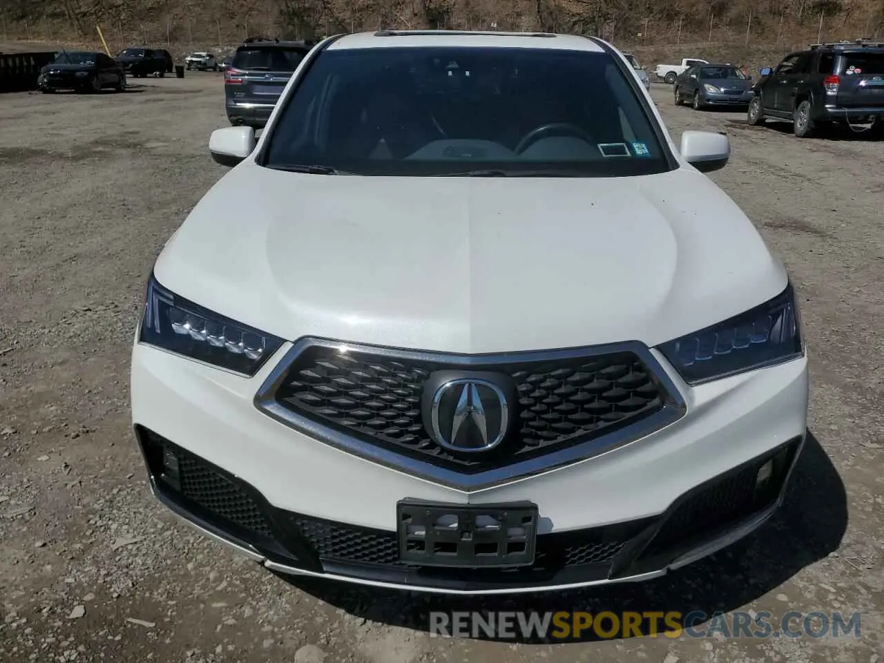 5 fotografías del automóvil dañado 5J8YD4H05LL032501 ACURA MDX 2020