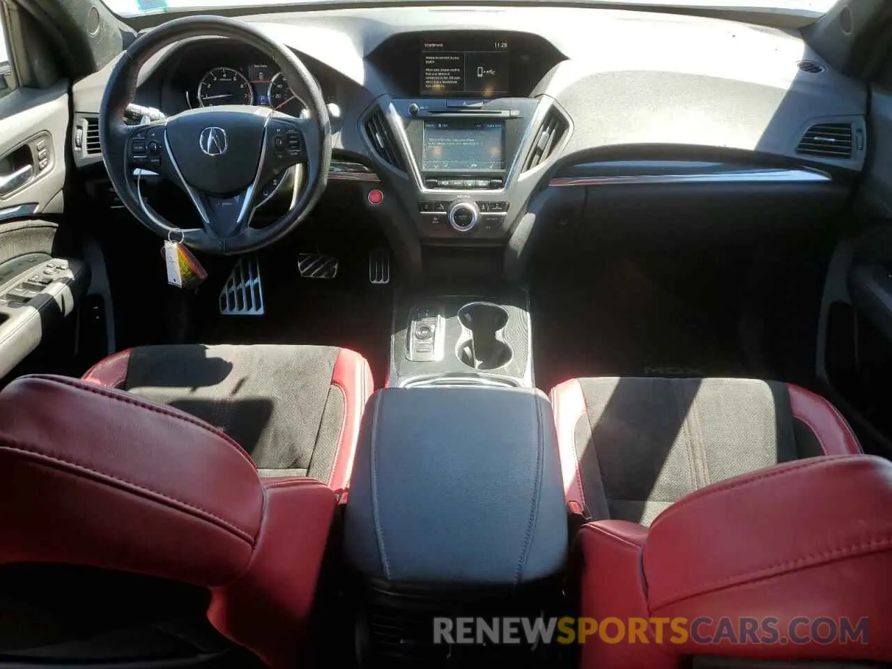 8 fotografías del automóvil dañado 5J8YD4H05LL032501 ACURA MDX 2020
