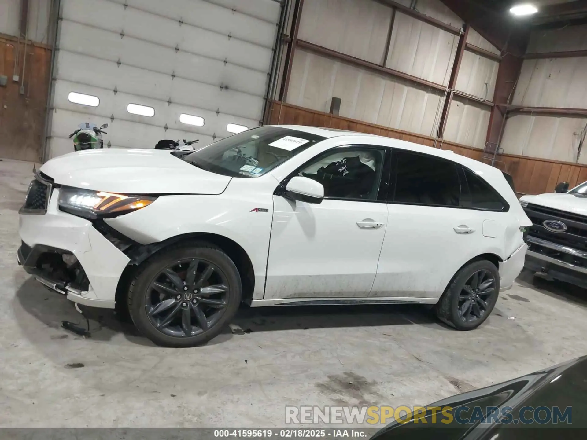 14 fotografías del automóvil dañado 5J8YD4H06LL018347 ACURA MDX 2020