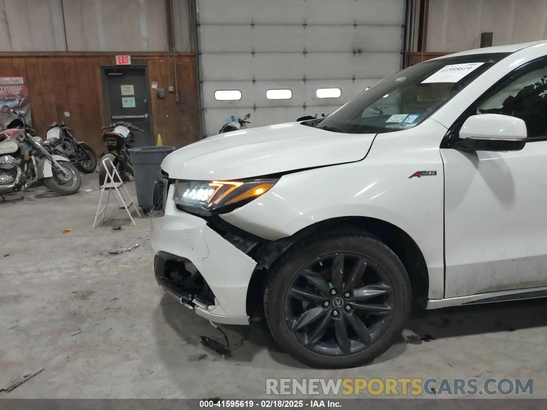19 fotografías del automóvil dañado 5J8YD4H06LL018347 ACURA MDX 2020