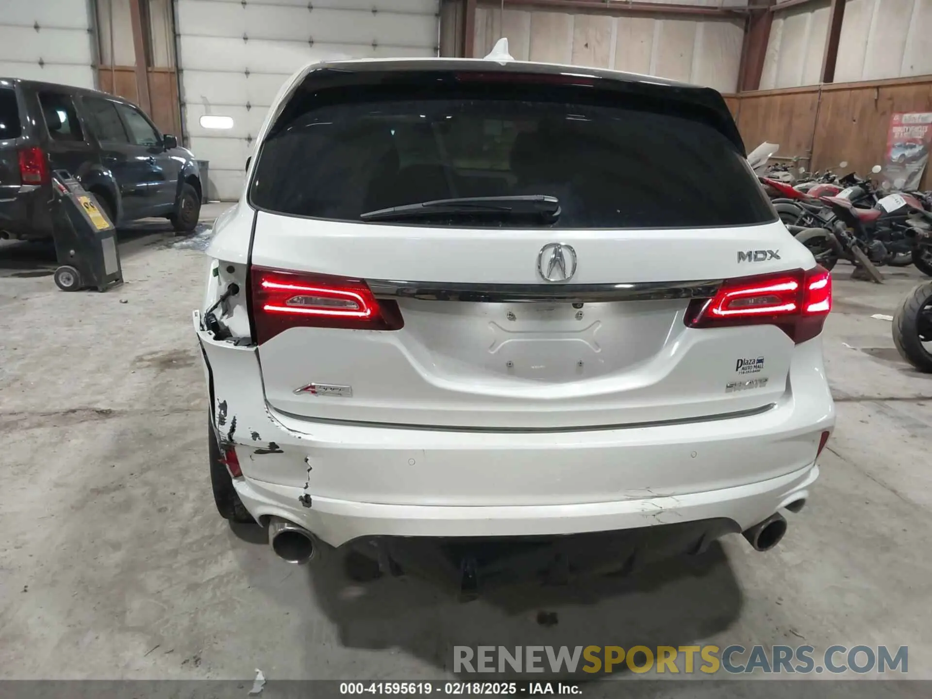 6 fotografías del automóvil dañado 5J8YD4H06LL018347 ACURA MDX 2020