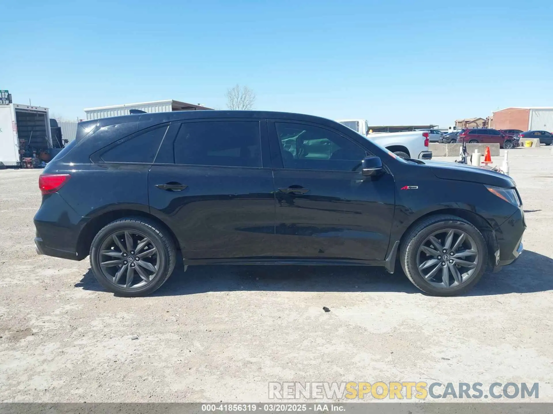13 fotografías del automóvil dañado 5J8YD4H09LL017662 ACURA MDX 2020