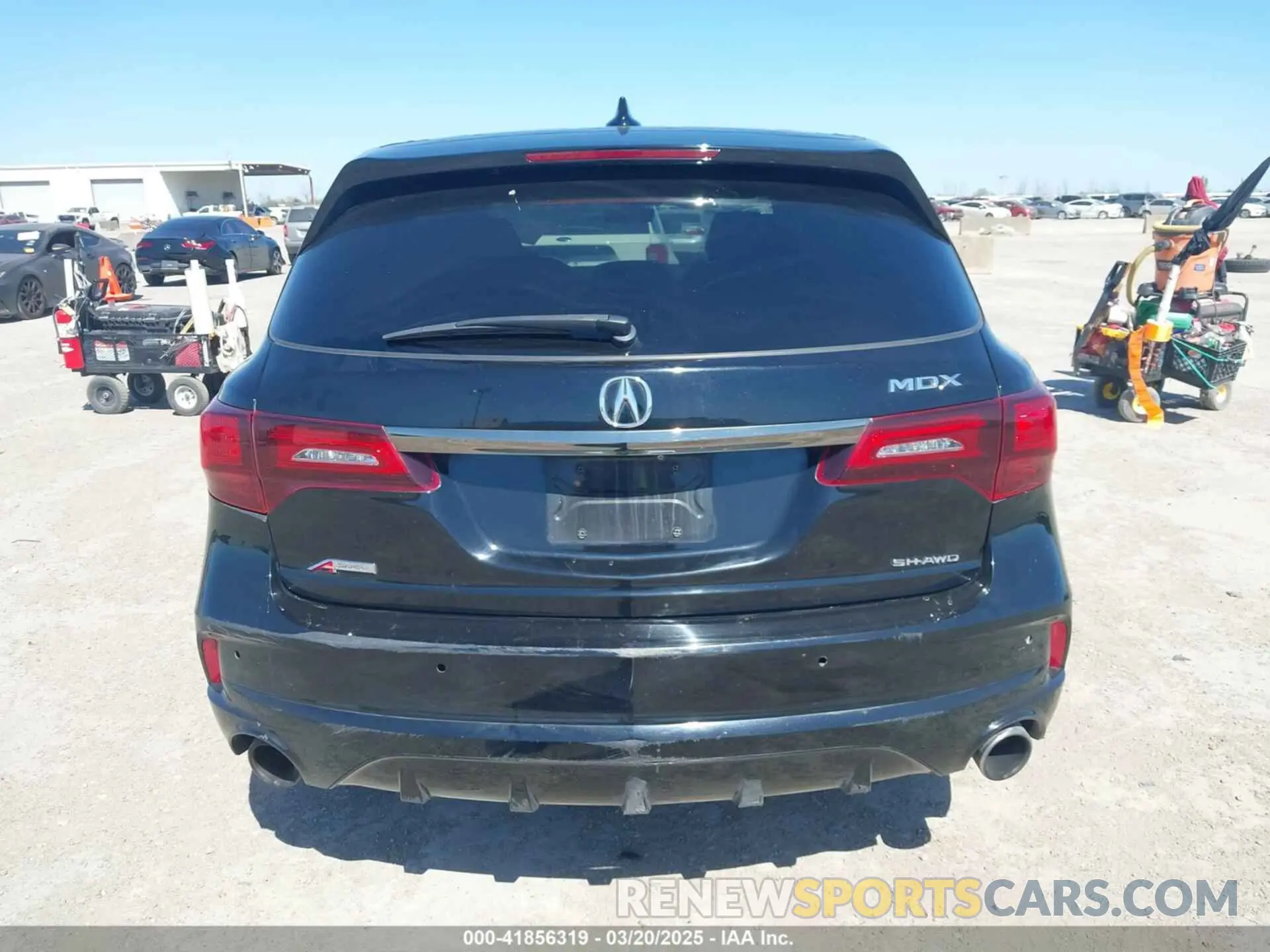 16 fotografías del automóvil dañado 5J8YD4H09LL017662 ACURA MDX 2020