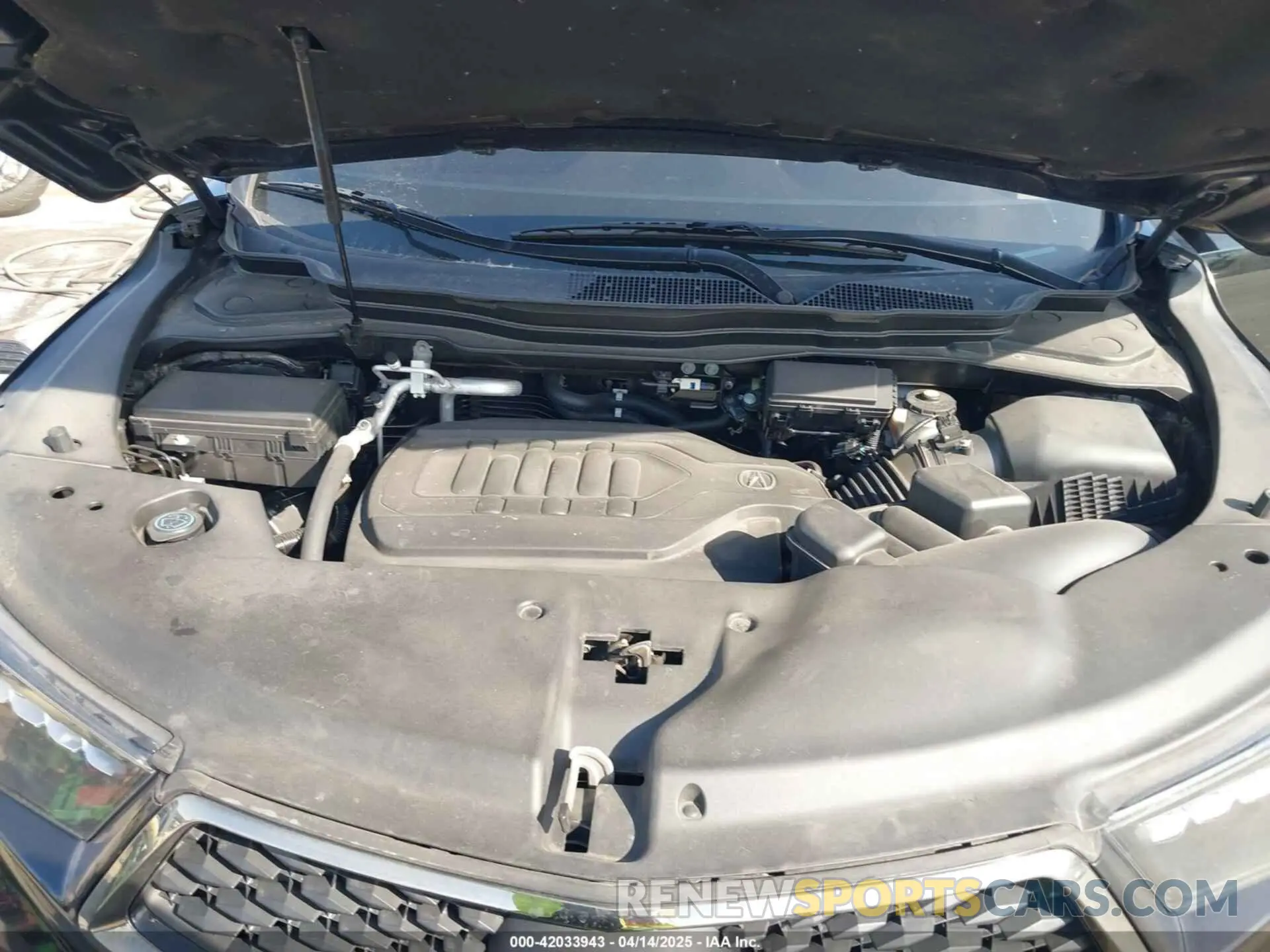 10 fotografías del automóvil dañado 5J8YD4H09LL020223 ACURA MDX 2020