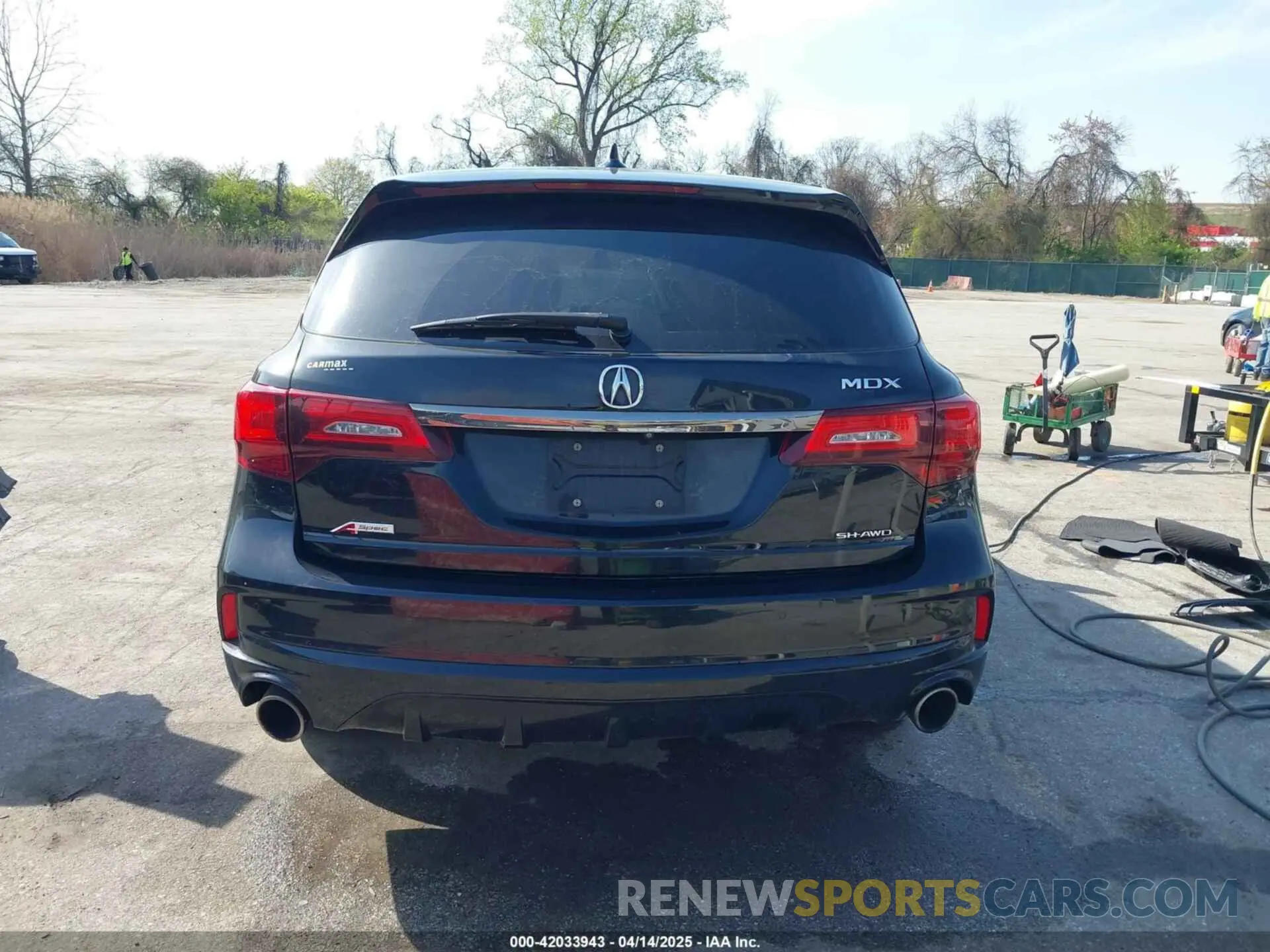16 fotografías del automóvil dañado 5J8YD4H09LL020223 ACURA MDX 2020