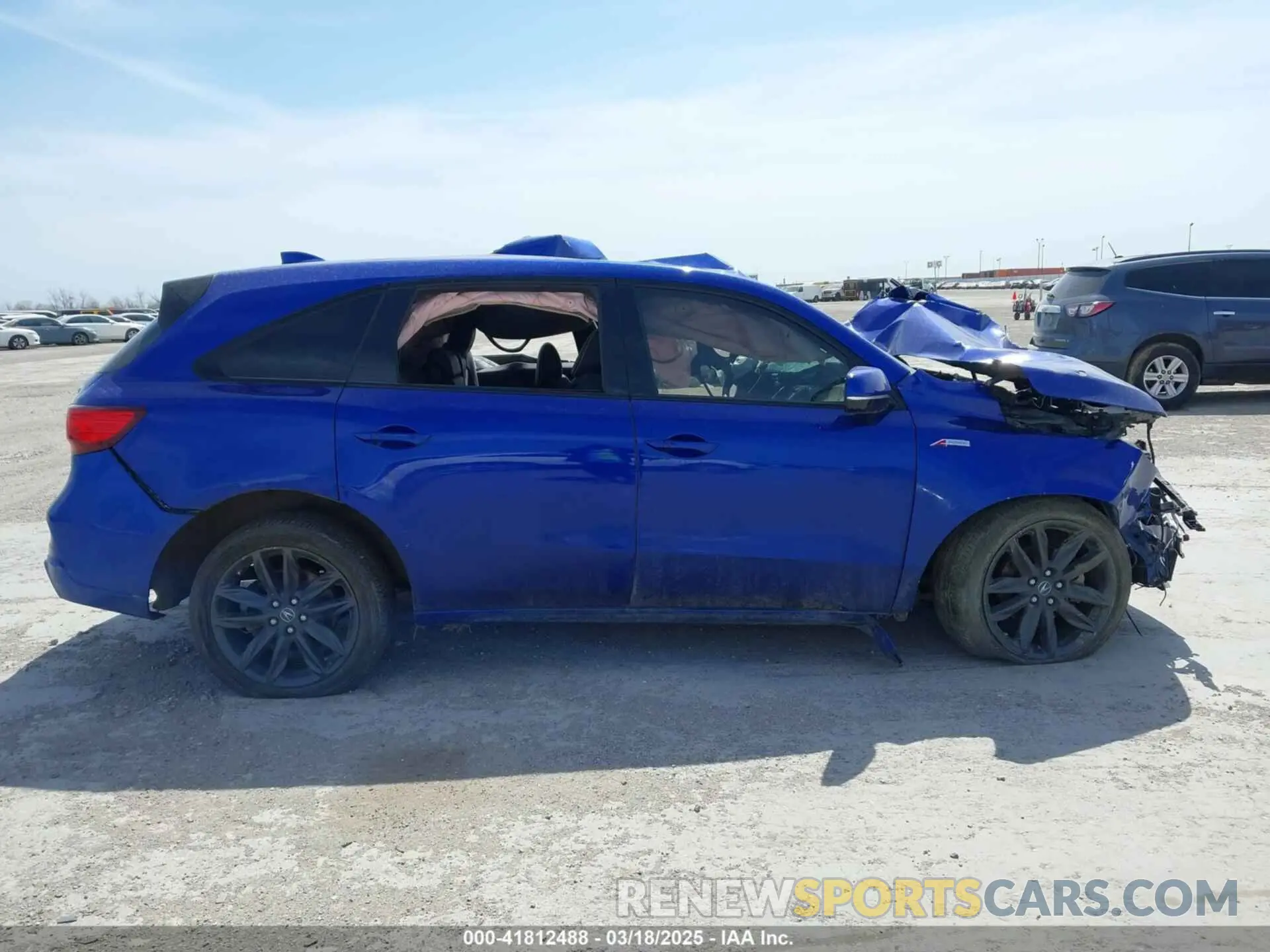 12 fotografías del automóvil dañado 5J8YD4H09LL032310 ACURA MDX 2020