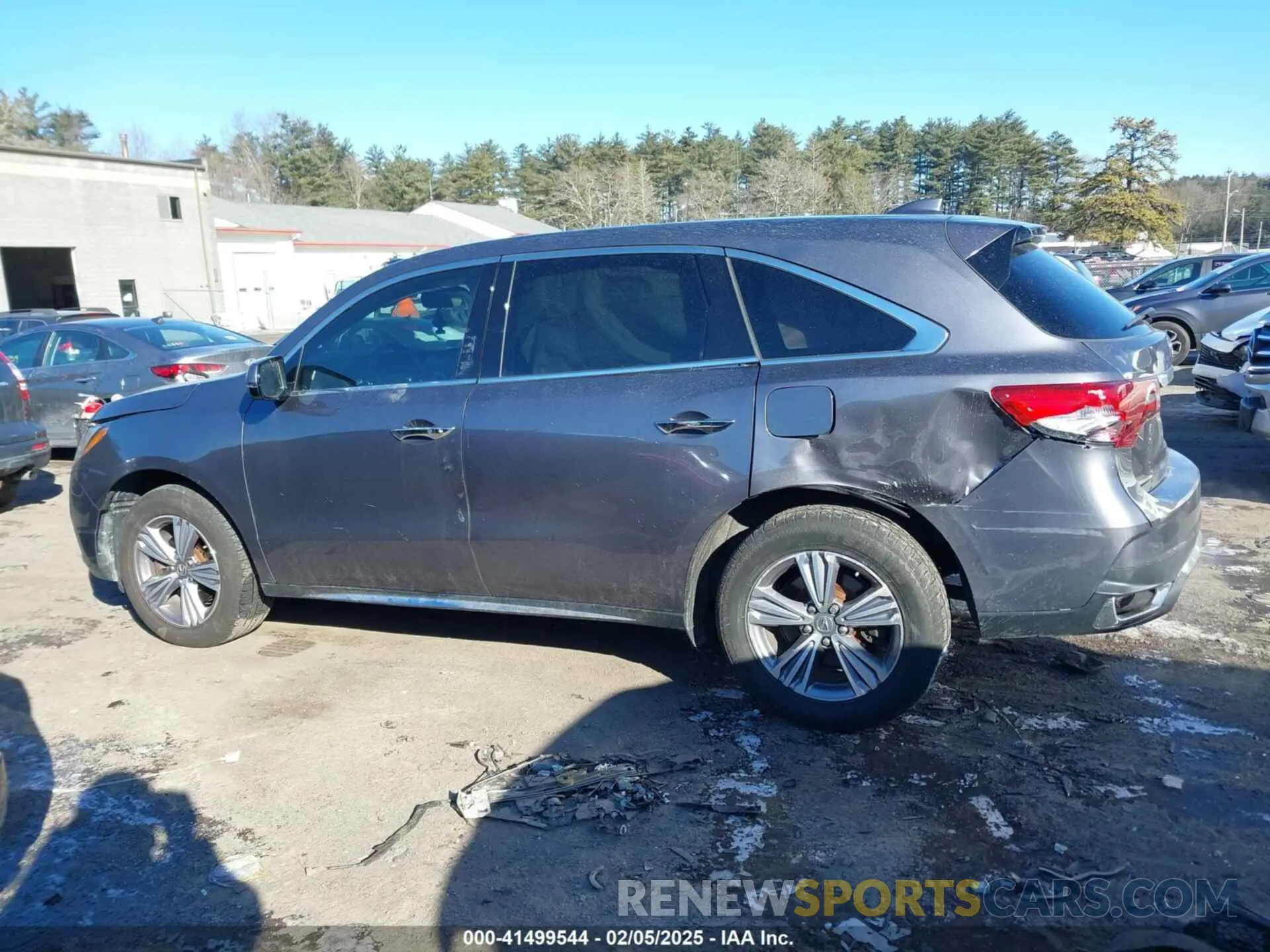 14 fotografías del automóvil dañado 5J8YD4H30LL035526 ACURA MDX 2020