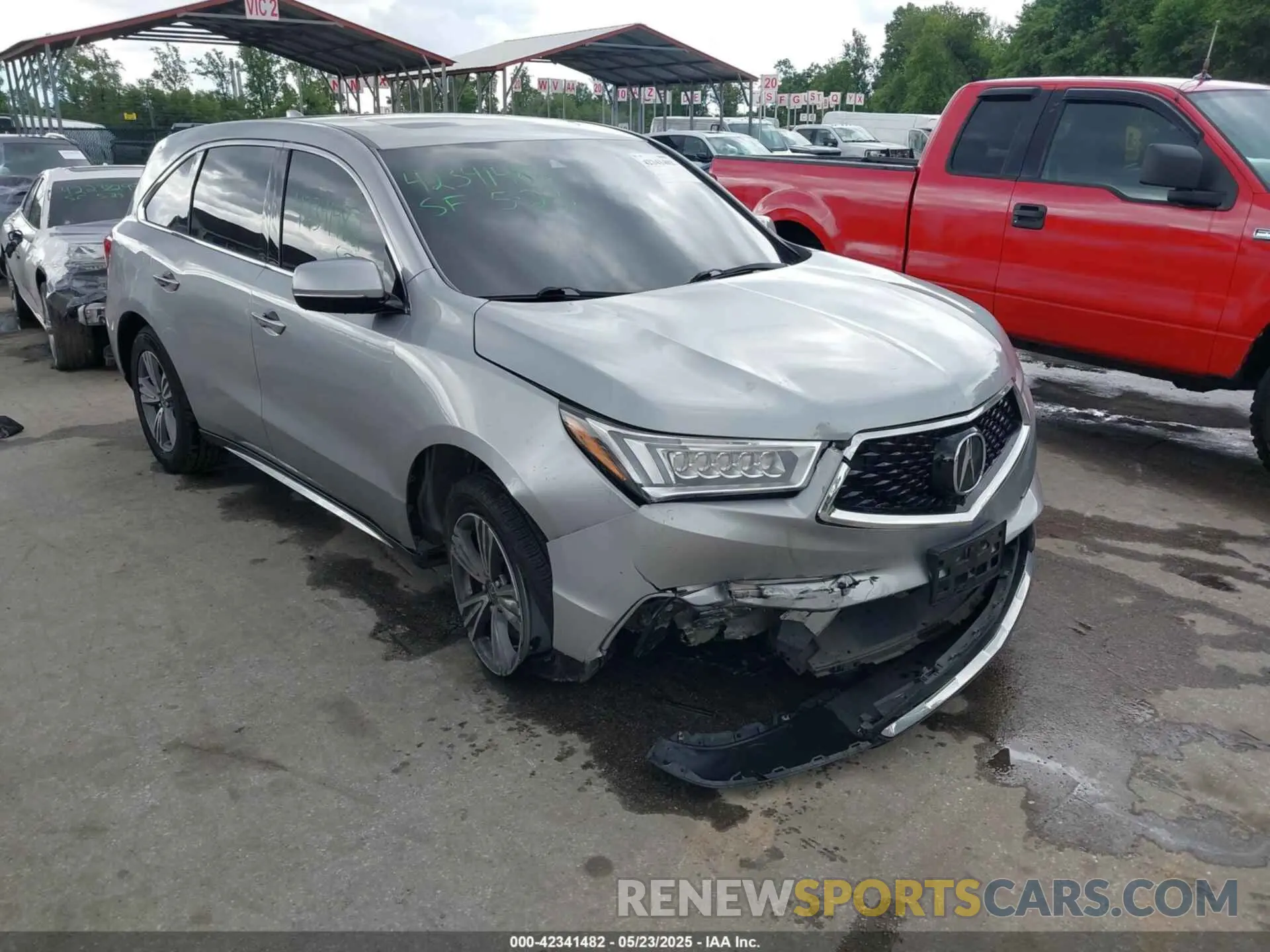 1 fotografías del automóvil dañado 5J8YD4H30LL051645 ACURA MDX 2020