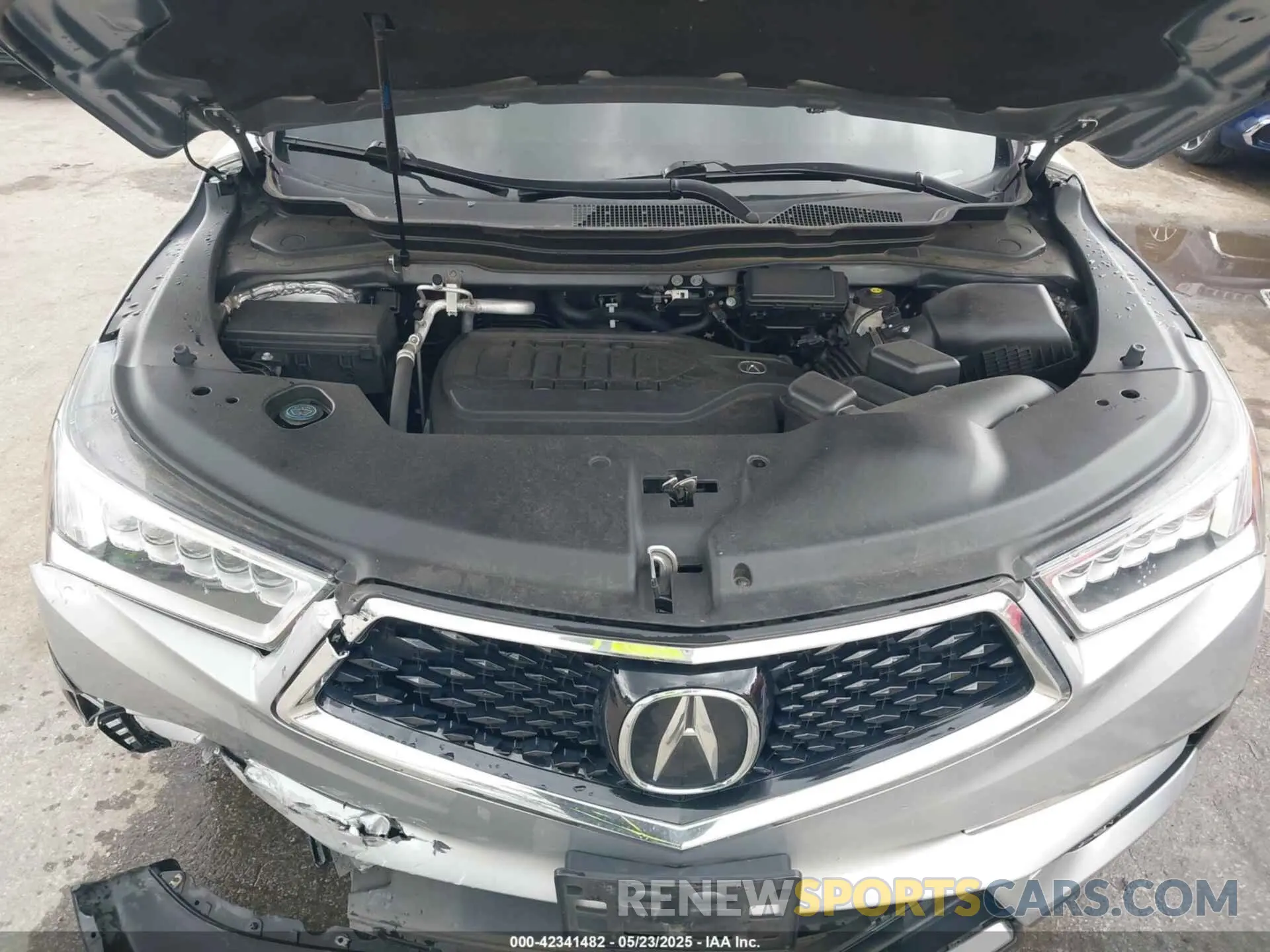 10 fotografías del automóvil dañado 5J8YD4H30LL051645 ACURA MDX 2020