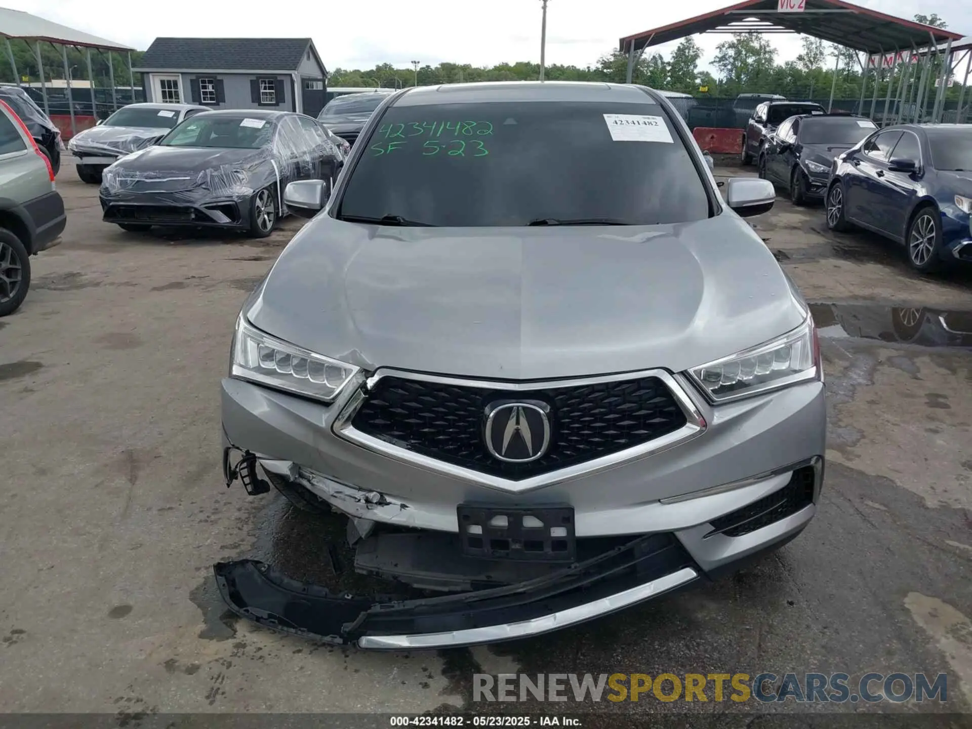 12 fotografías del automóvil dañado 5J8YD4H30LL051645 ACURA MDX 2020