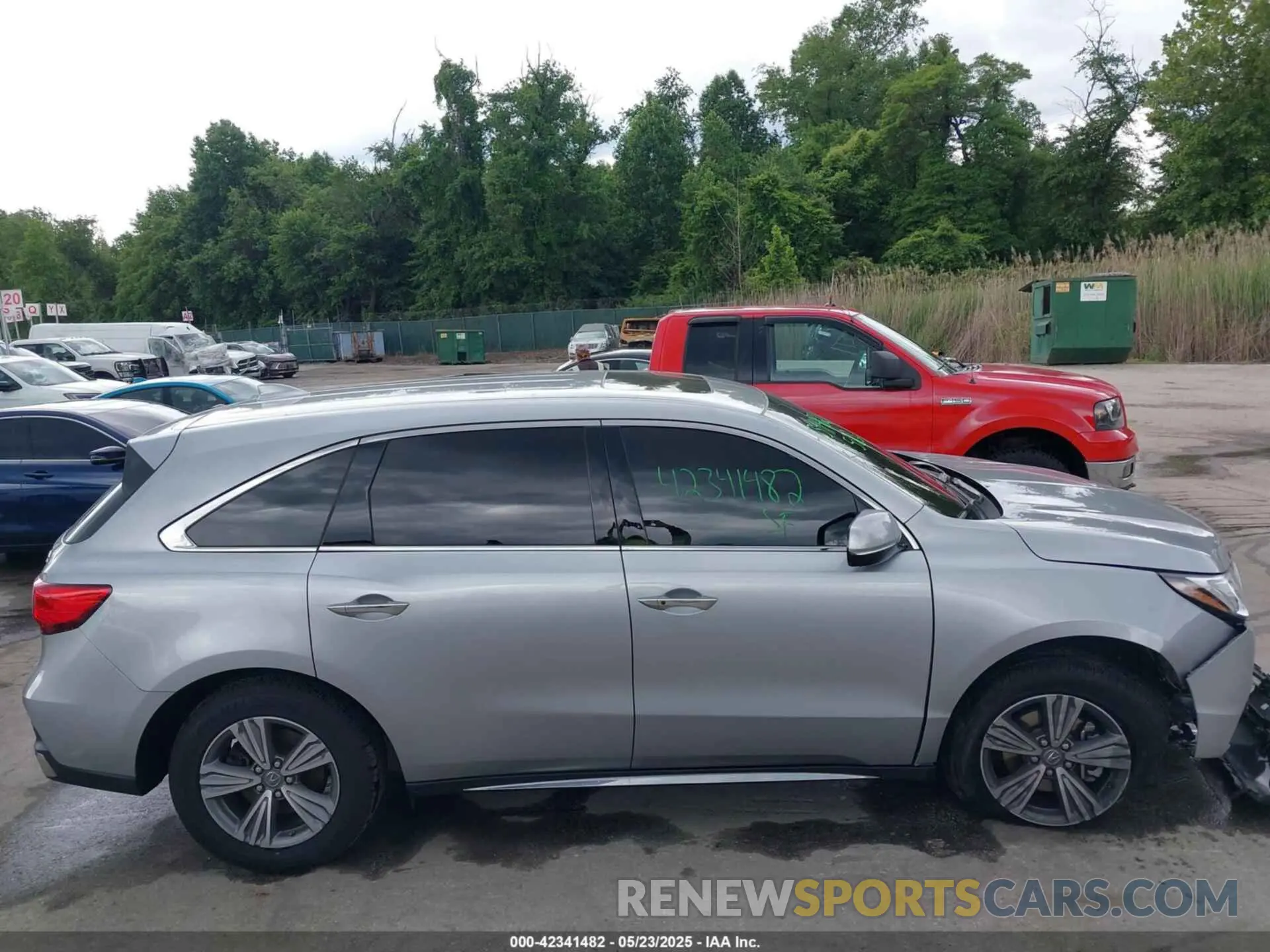 13 fotografías del automóvil dañado 5J8YD4H30LL051645 ACURA MDX 2020