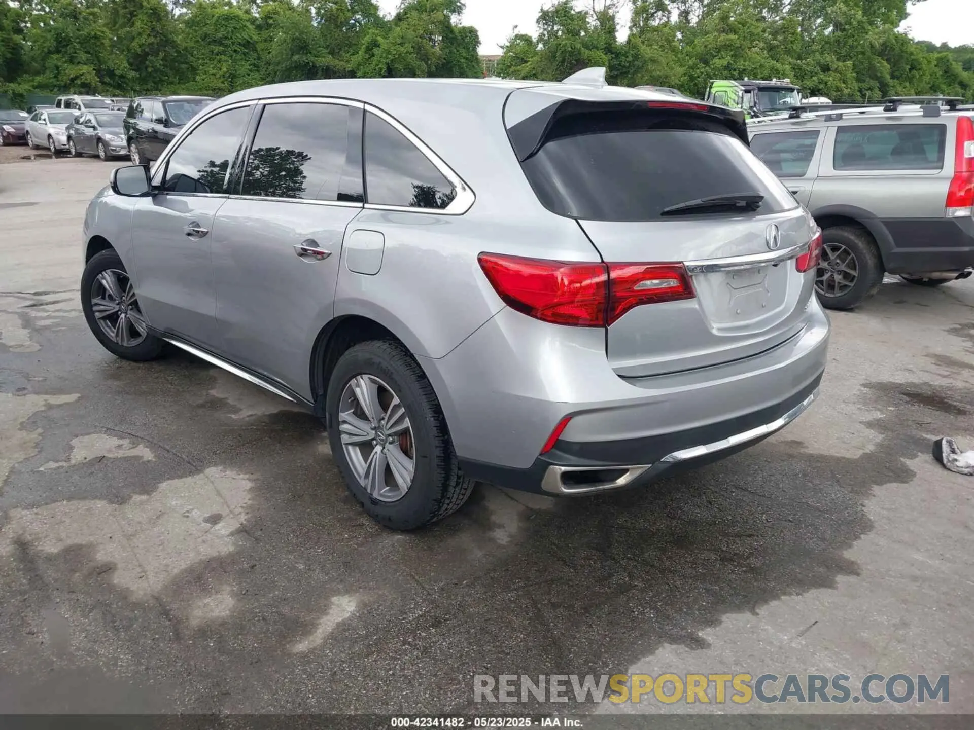 3 fotografías del automóvil dañado 5J8YD4H30LL051645 ACURA MDX 2020