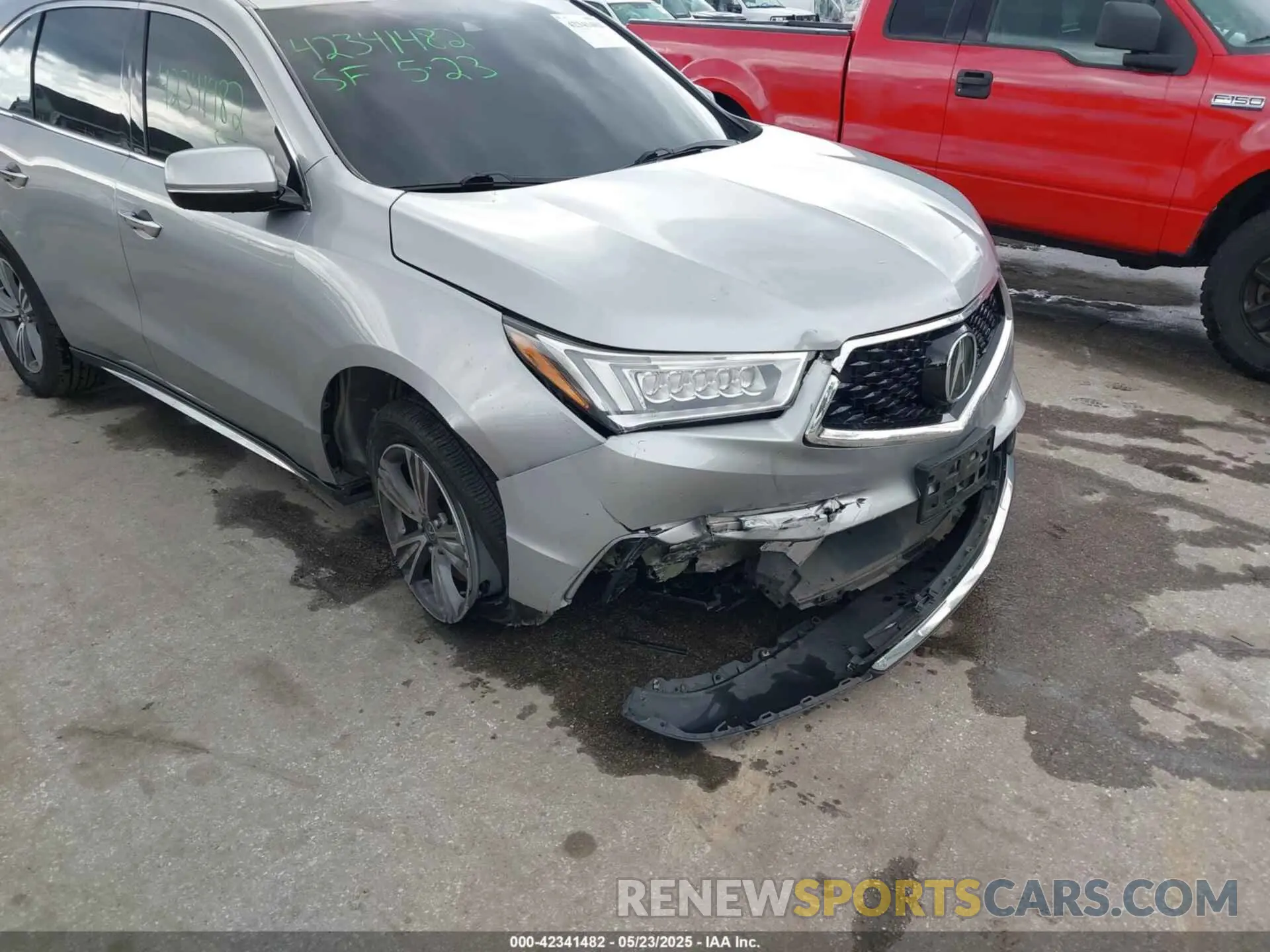 6 fotografías del automóvil dañado 5J8YD4H30LL051645 ACURA MDX 2020