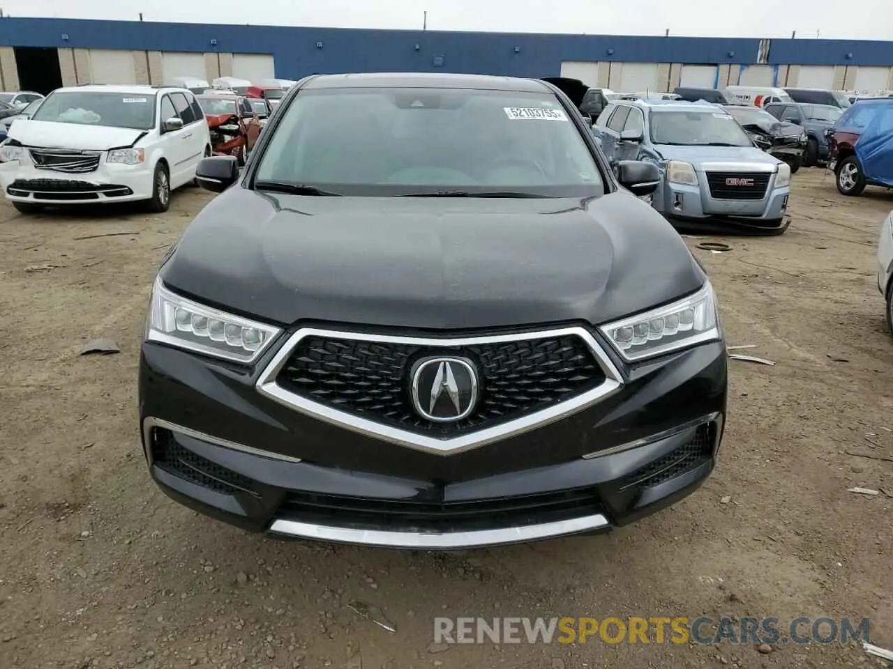 5 fotografías del automóvil dañado 5J8YD4H31LL002907 ACURA MDX 2020