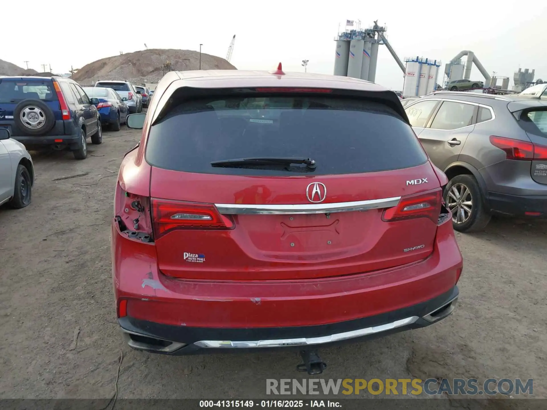 16 fotografías del automóvil dañado 5J8YD4H31LL049113 ACURA MDX 2020