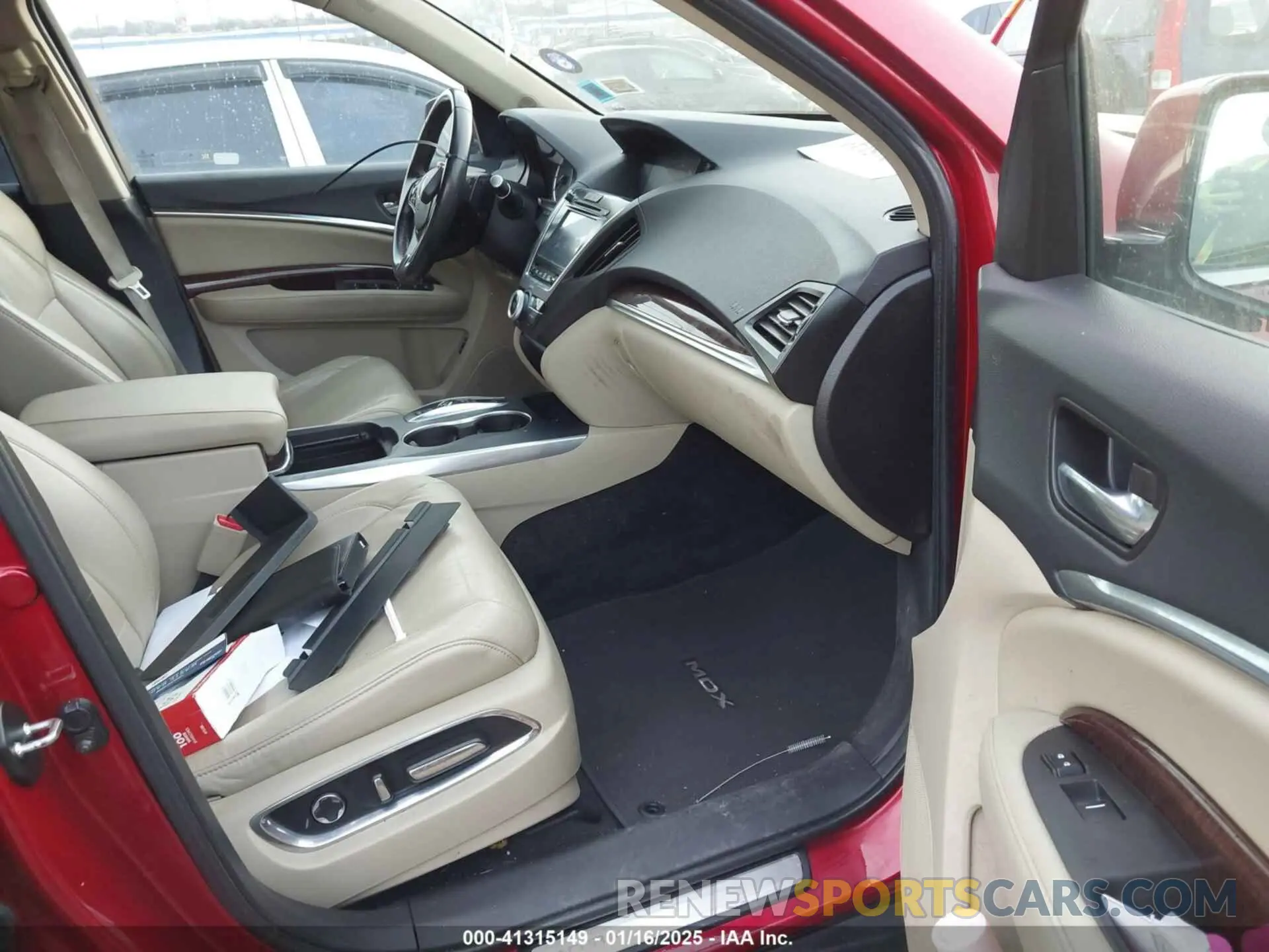 5 fotografías del automóvil dañado 5J8YD4H31LL049113 ACURA MDX 2020