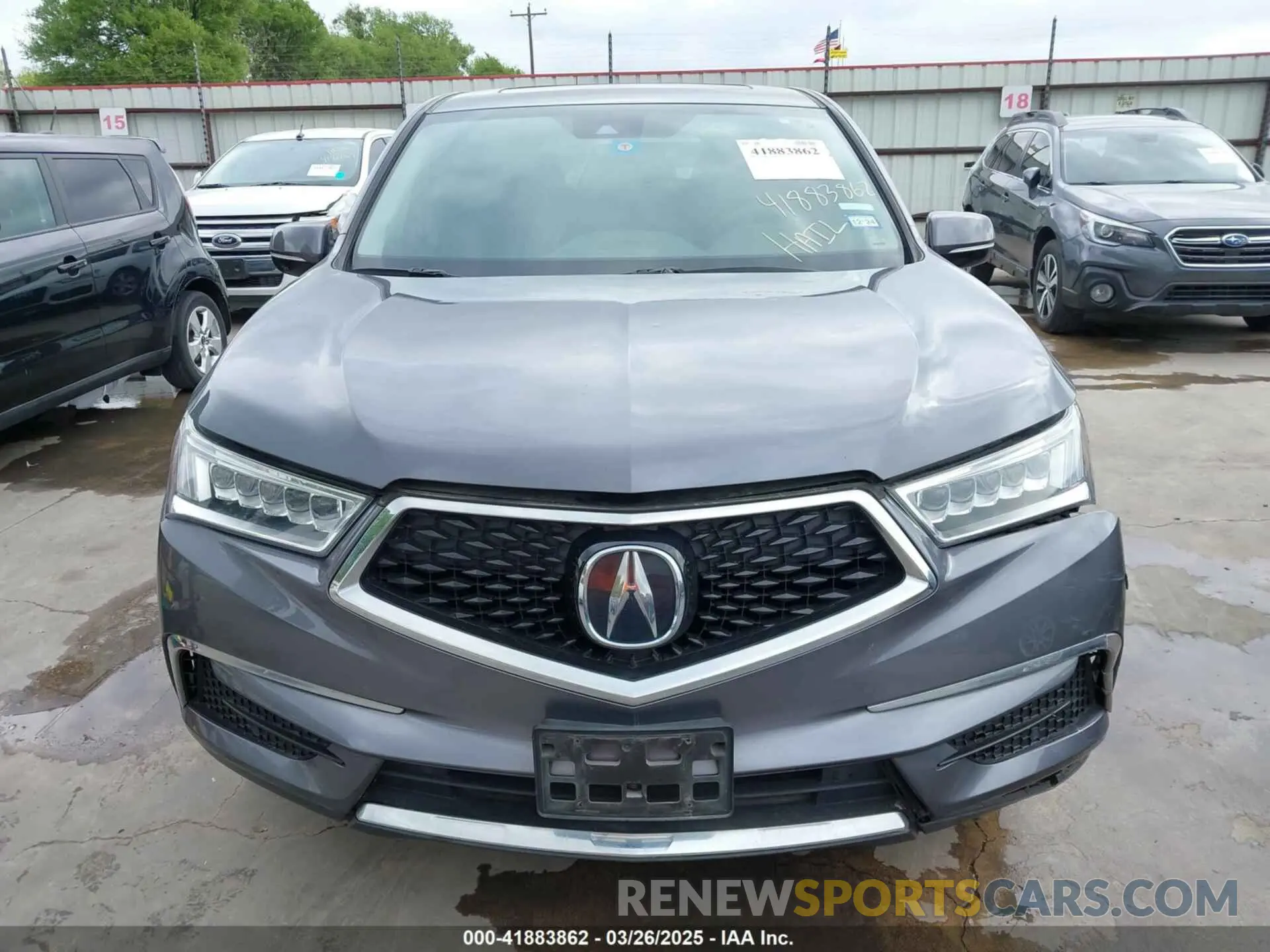 13 fotografías del automóvil dañado 5J8YD4H32LL000423 ACURA MDX 2020