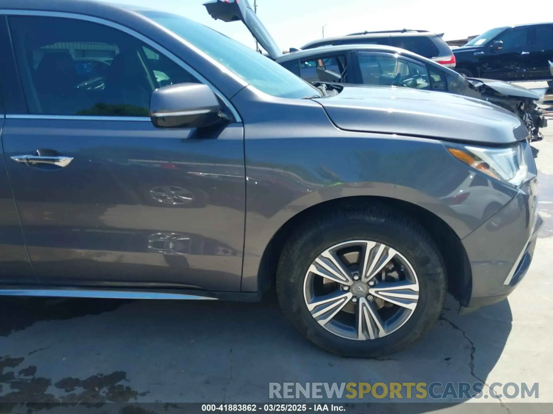 19 fotografías del automóvil dañado 5J8YD4H32LL000423 ACURA MDX 2020