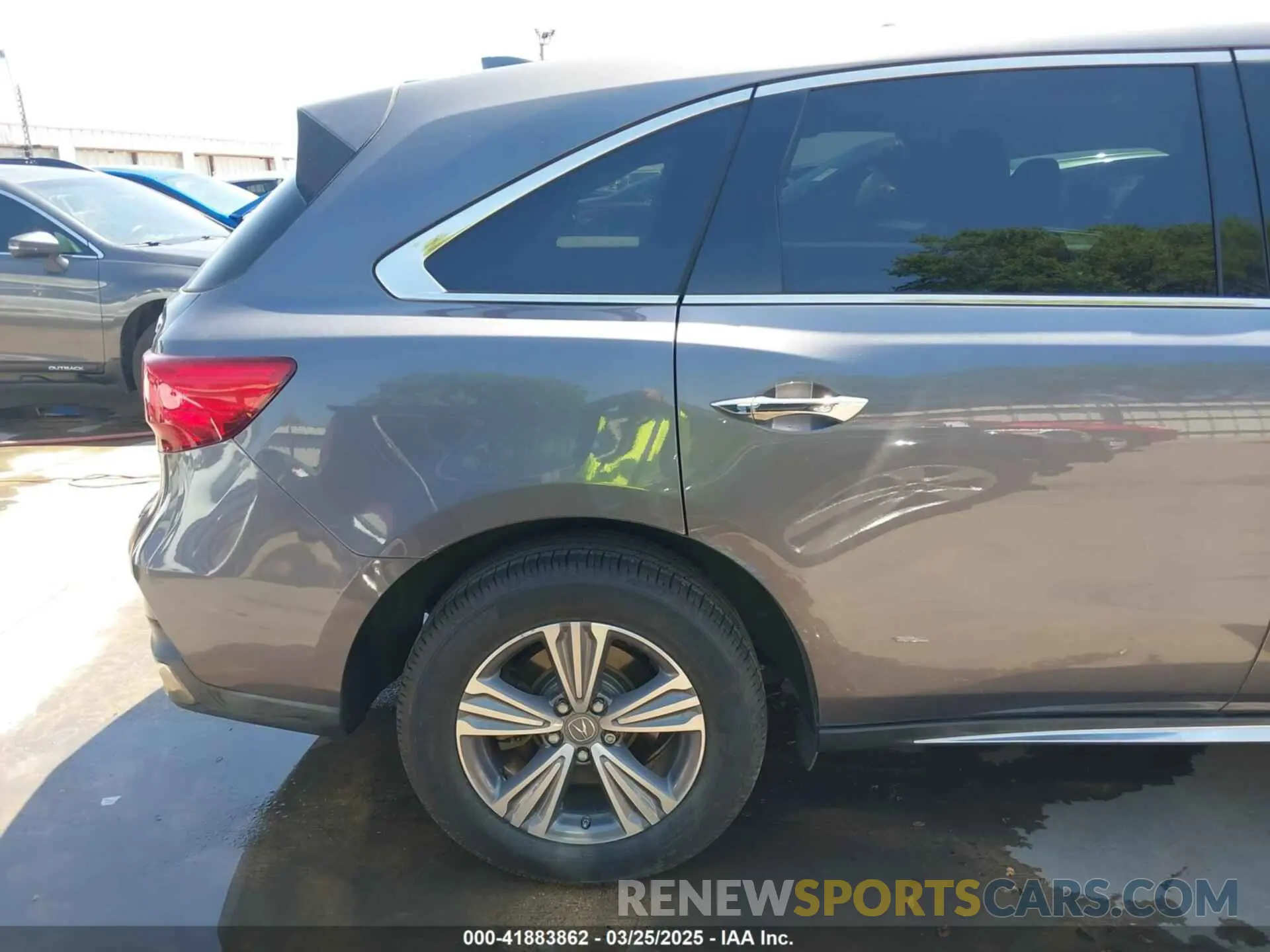 20 fotografías del automóvil dañado 5J8YD4H32LL000423 ACURA MDX 2020