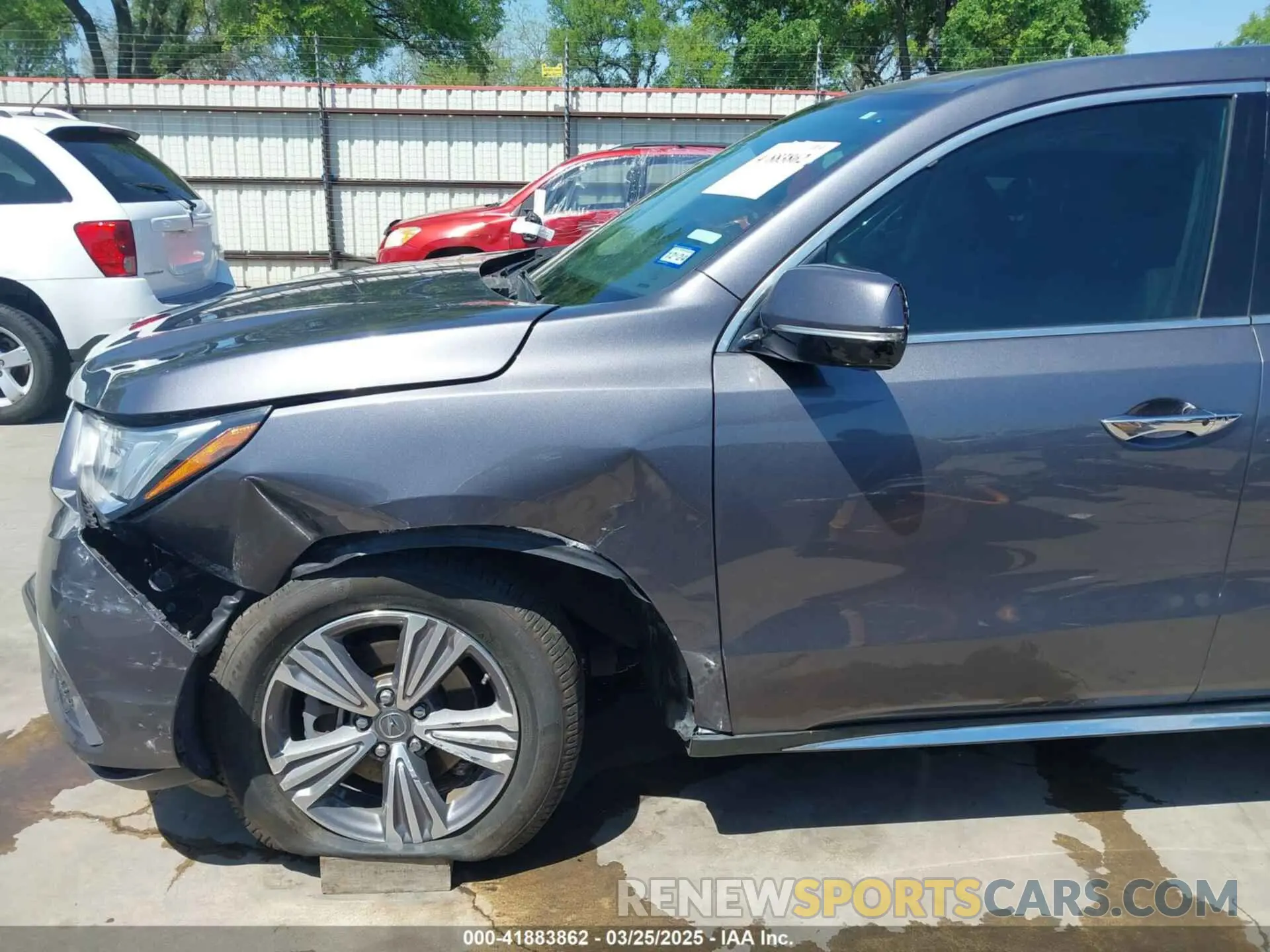 6 fotografías del automóvil dañado 5J8YD4H32LL000423 ACURA MDX 2020