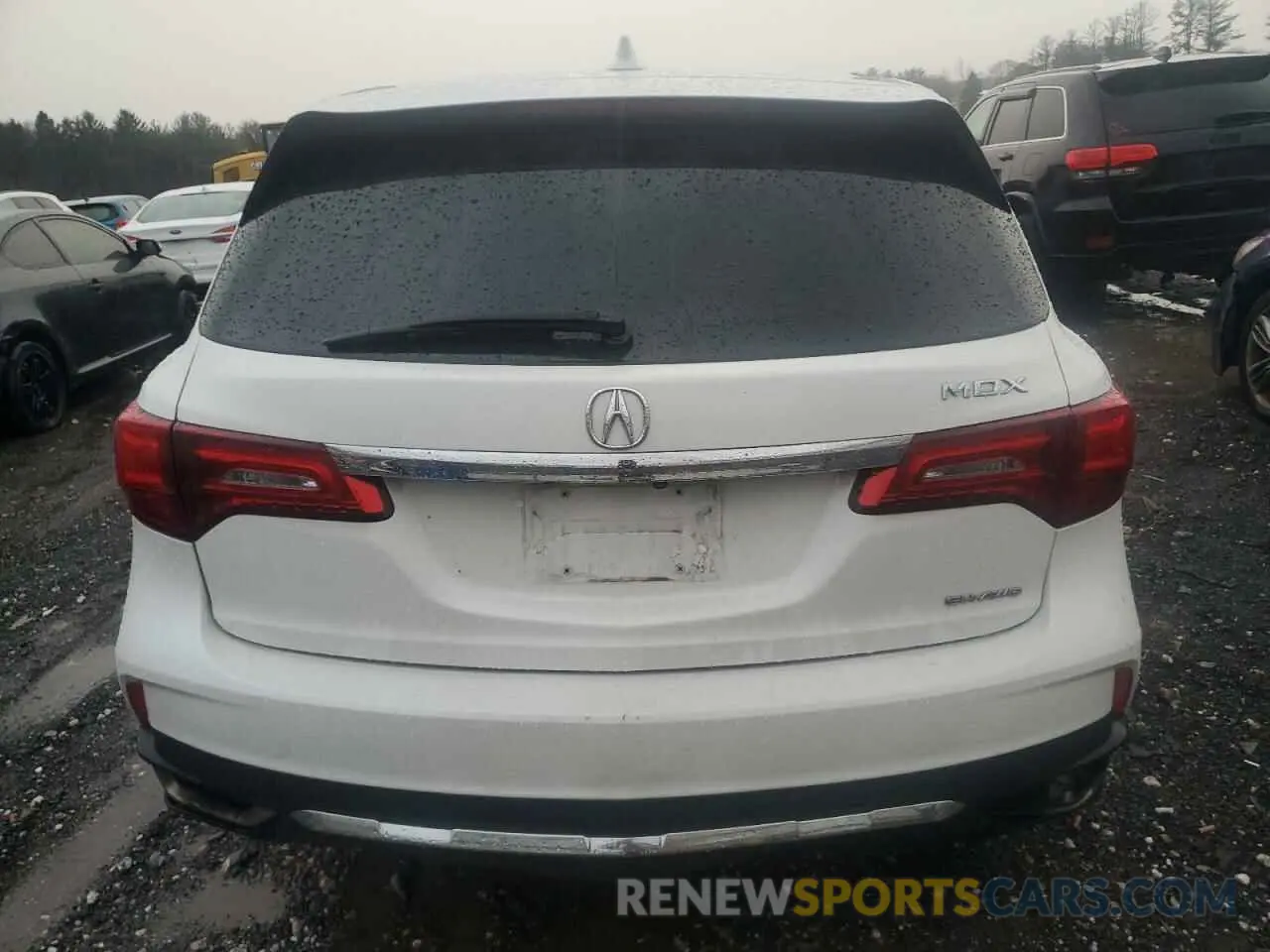6 fotografías del automóvil dañado 5J8YD4H33LL017313 ACURA MDX 2020