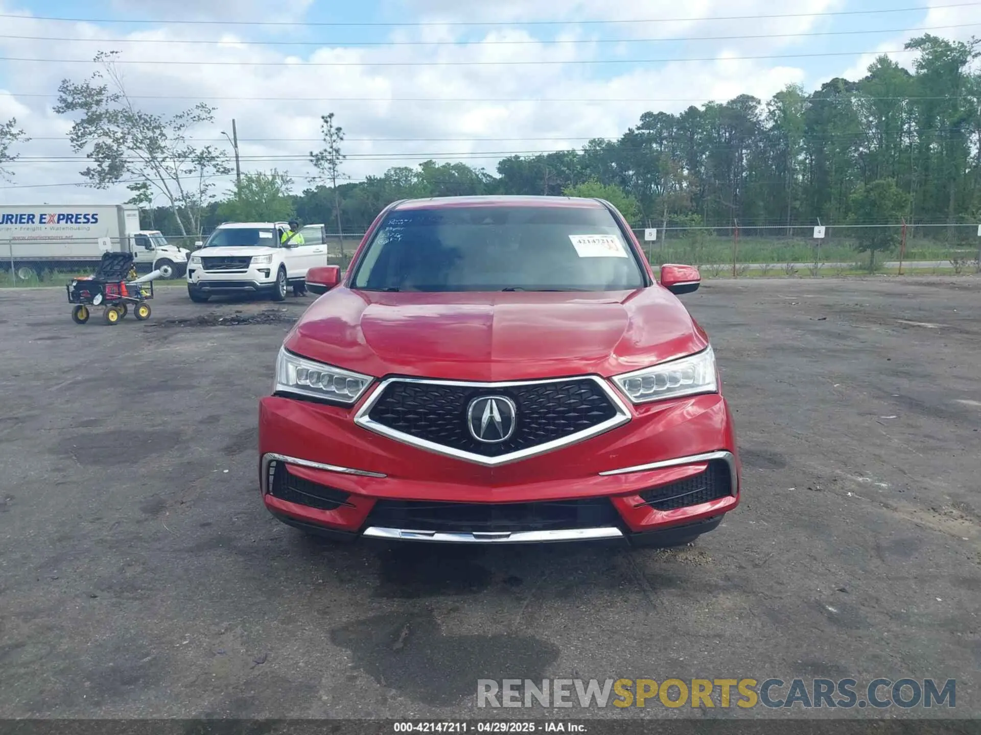12 fotografías del automóvil dañado 5J8YD4H33LL033270 ACURA MDX 2020