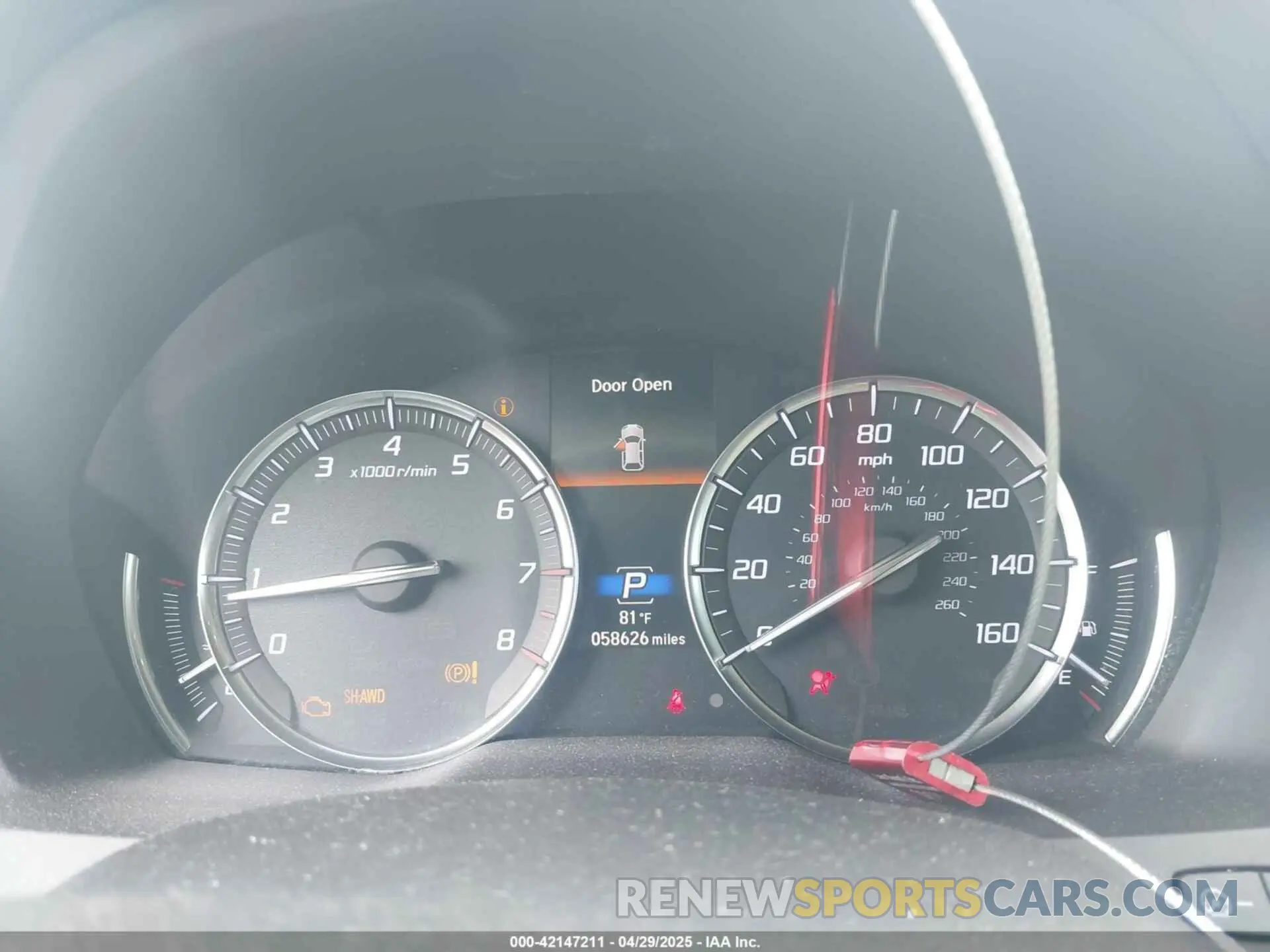 7 fotografías del automóvil dañado 5J8YD4H33LL033270 ACURA MDX 2020