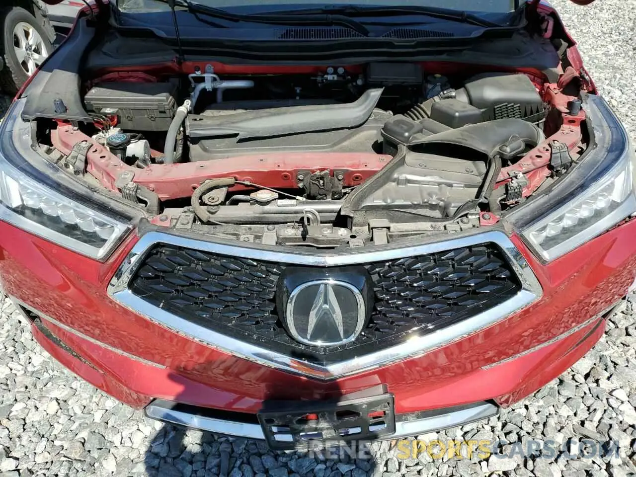 12 fotografías del automóvil dañado 5J8YD4H34LL023444 ACURA MDX 2020