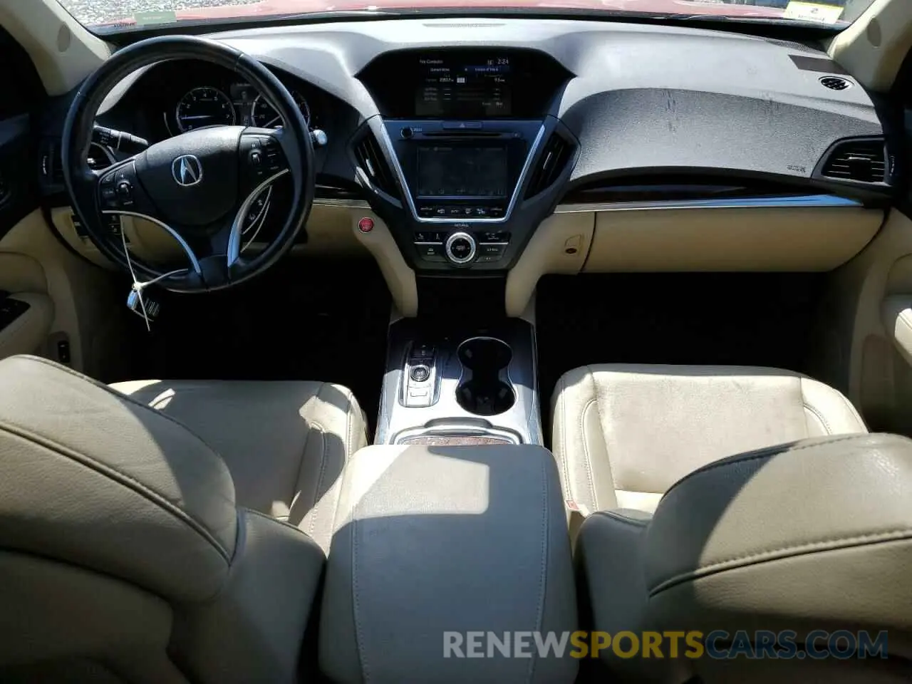 8 fotografías del automóvil dañado 5J8YD4H34LL023444 ACURA MDX 2020
