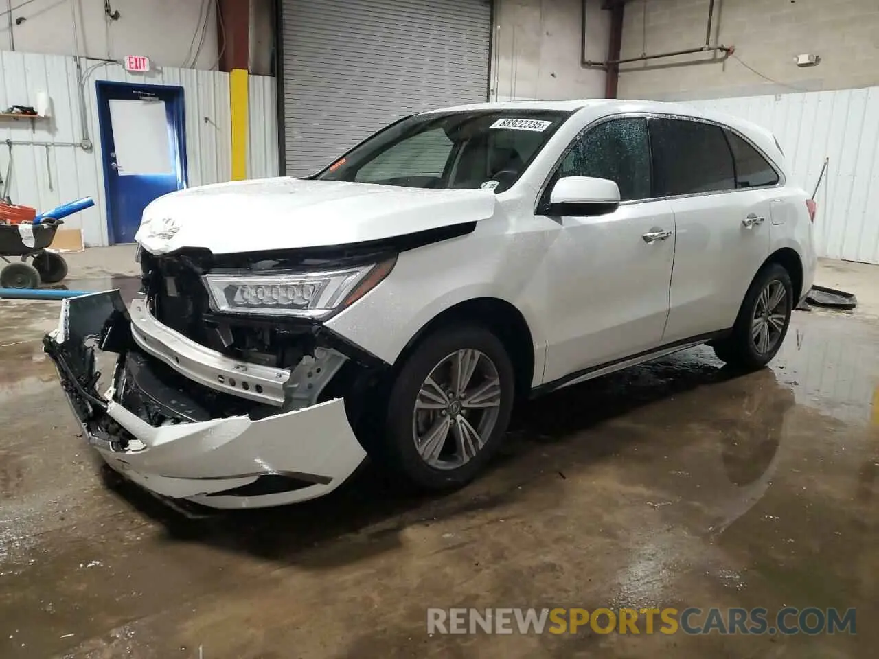 1 fotografías del automóvil dañado 5J8YD4H34LL033598 ACURA MDX 2020