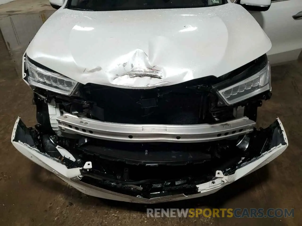 12 fotografías del automóvil dañado 5J8YD4H34LL033598 ACURA MDX 2020