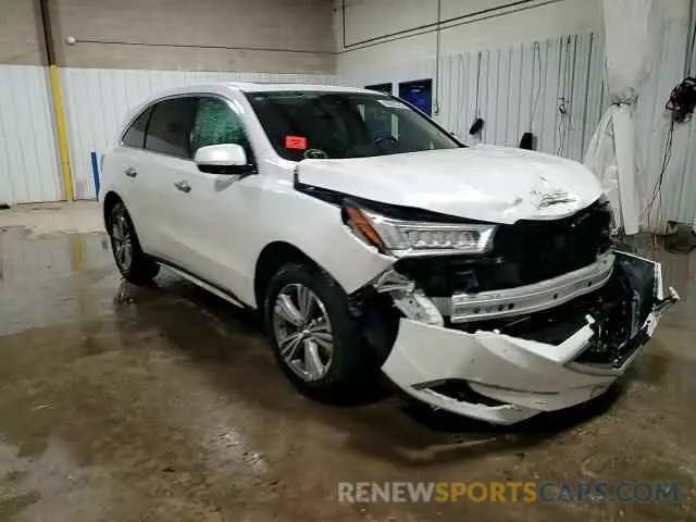 14 fotografías del automóvil dañado 5J8YD4H34LL033598 ACURA MDX 2020