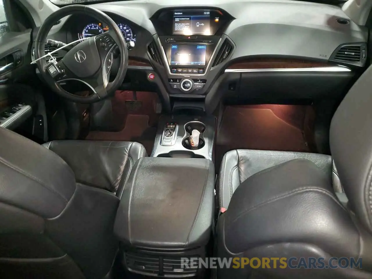 8 fotografías del automóvil dañado 5J8YD4H34LL033598 ACURA MDX 2020